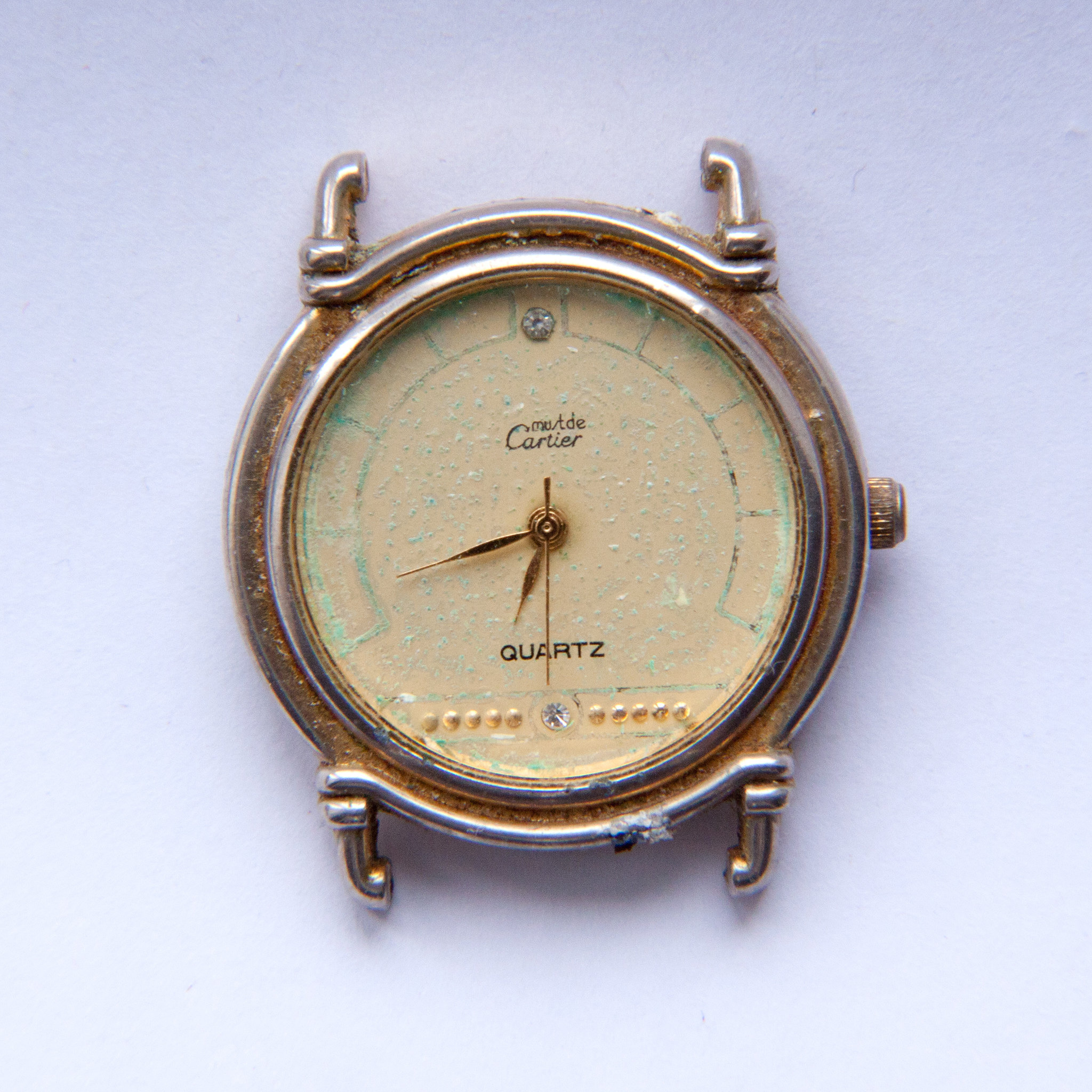 Relative luck. Help me determine if this is luck or not... - My, Clock, Find, Cartier, Wrist Watch, Longpost