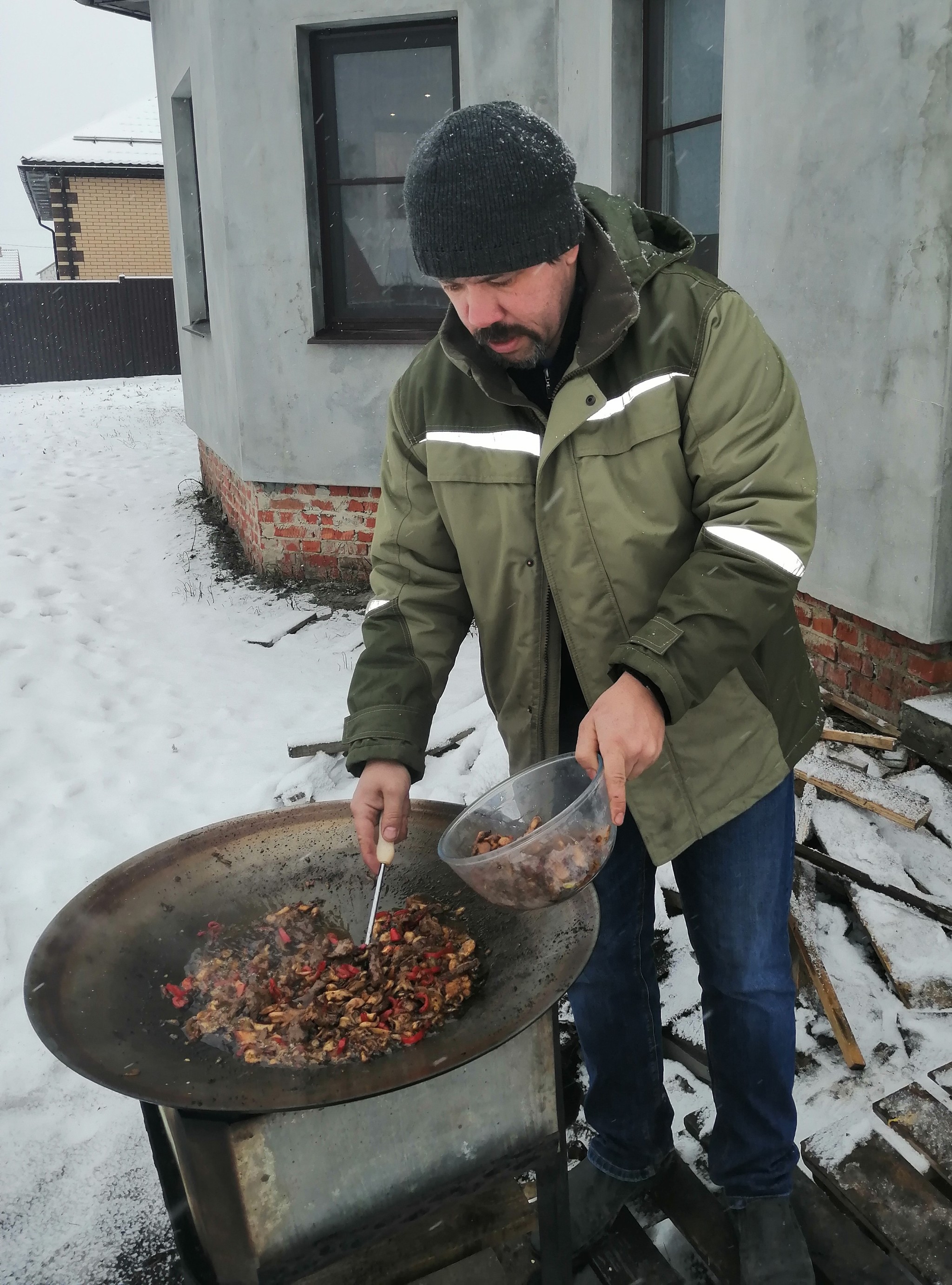 Немного о новогоднем рукожопии или я сделяль. Часть 2 - Моё, Мангал, Кулинария, Отдых, Своими руками, Я сделяль, Длиннопост