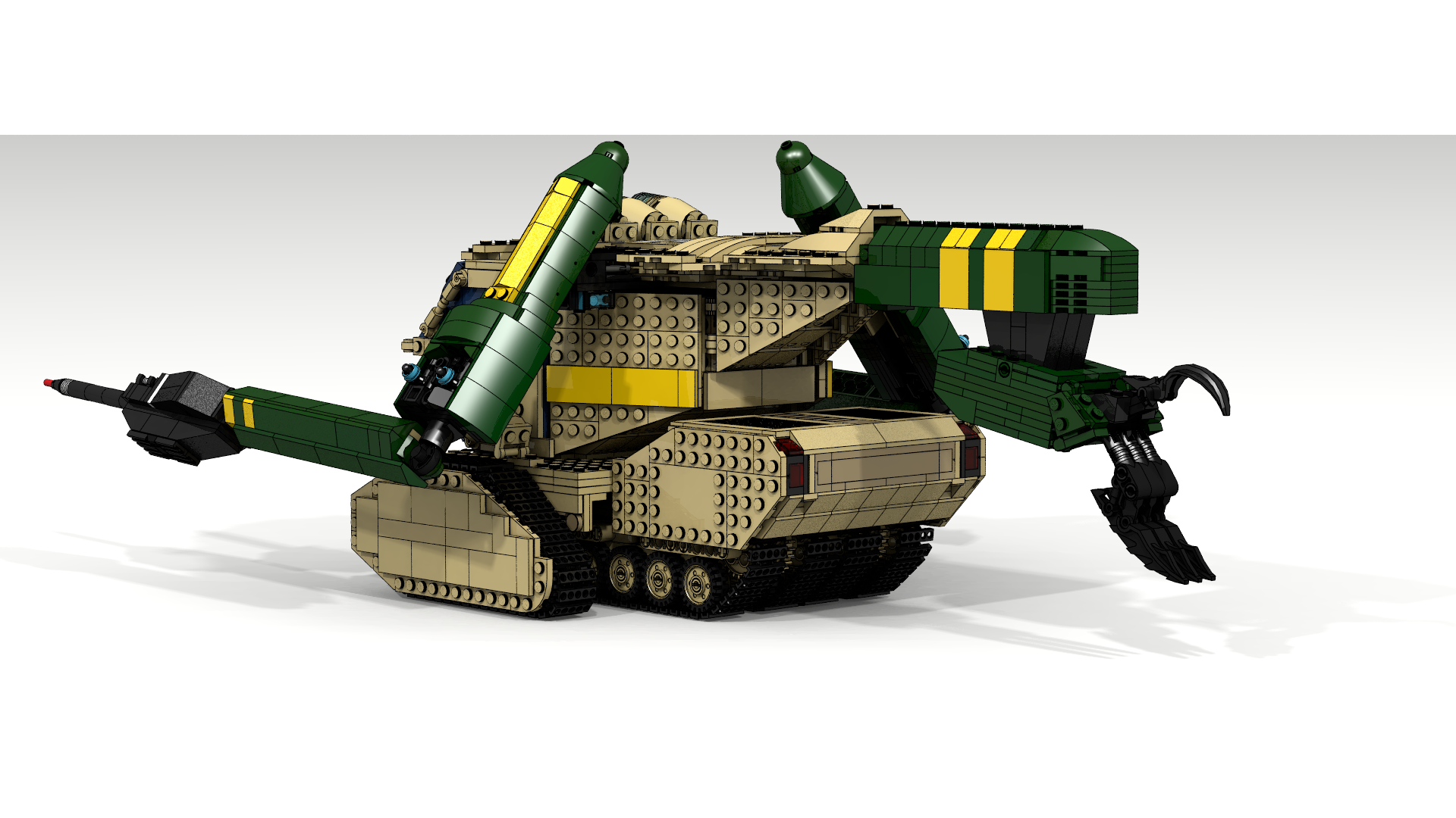 C&C3: KW в виртуальном Лего - Моё, LEGO, Ldd, Самоделки, Конструктор, Command & Conquer, Длиннопост