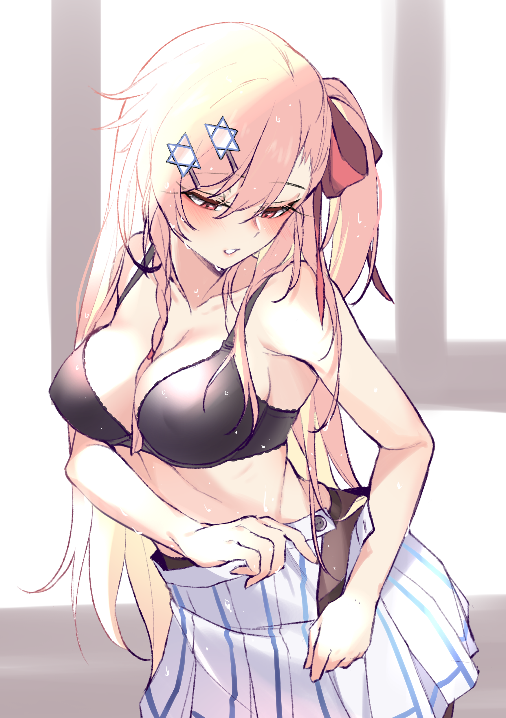 Negev - NSFW, Аниме, Anime Art, Girls Frontline, Negev, Длиннопост