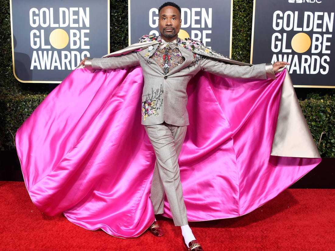 Billy is angry again - Billy Porter, Golden globe, Video, Mat, Longpost