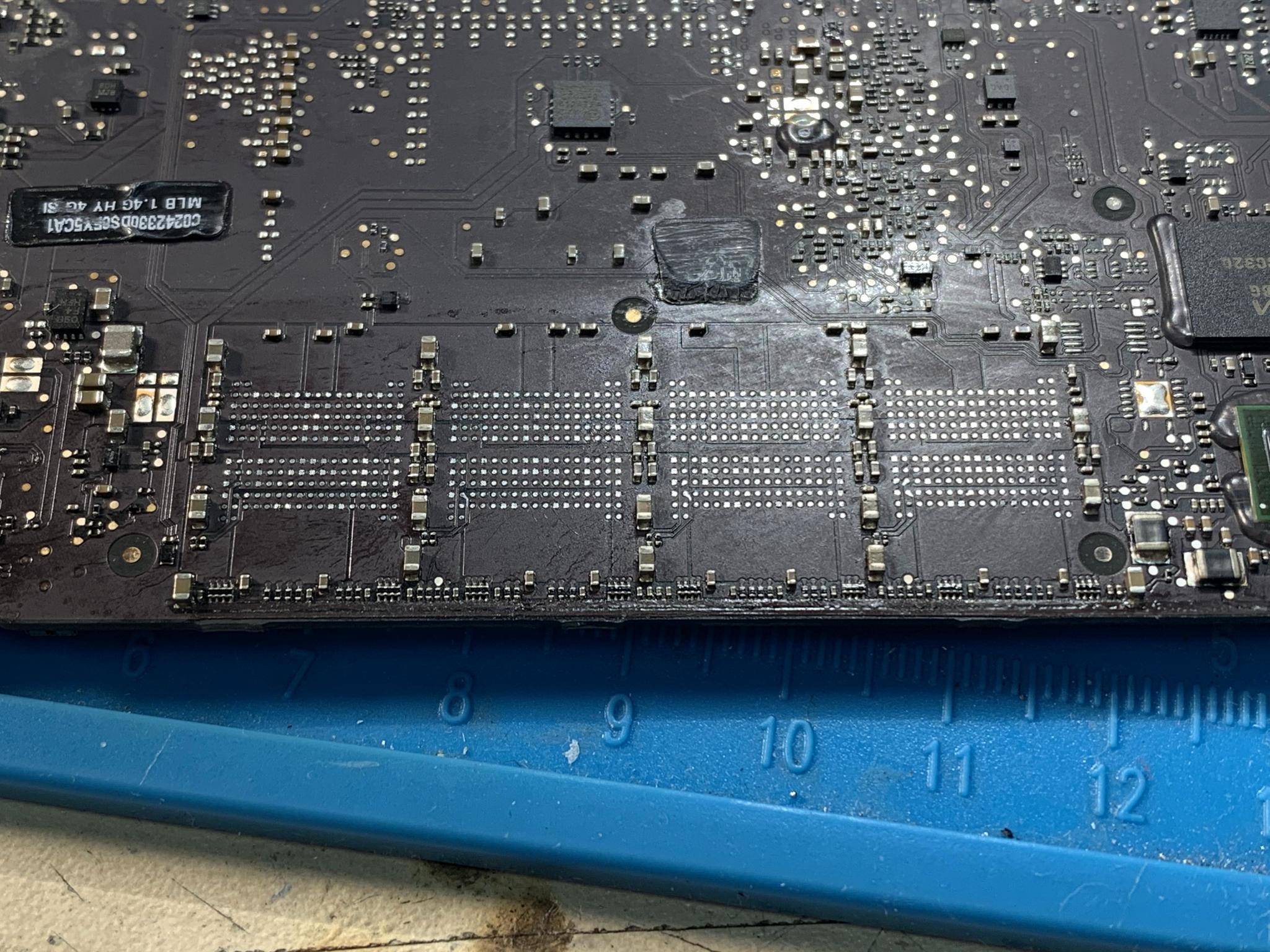 Increasing RAM from 4 to 8GB on MacBook Air 13 2013-2015 - My, Repair of equipment, Macbook, Increase memory, Soldering, Longpost