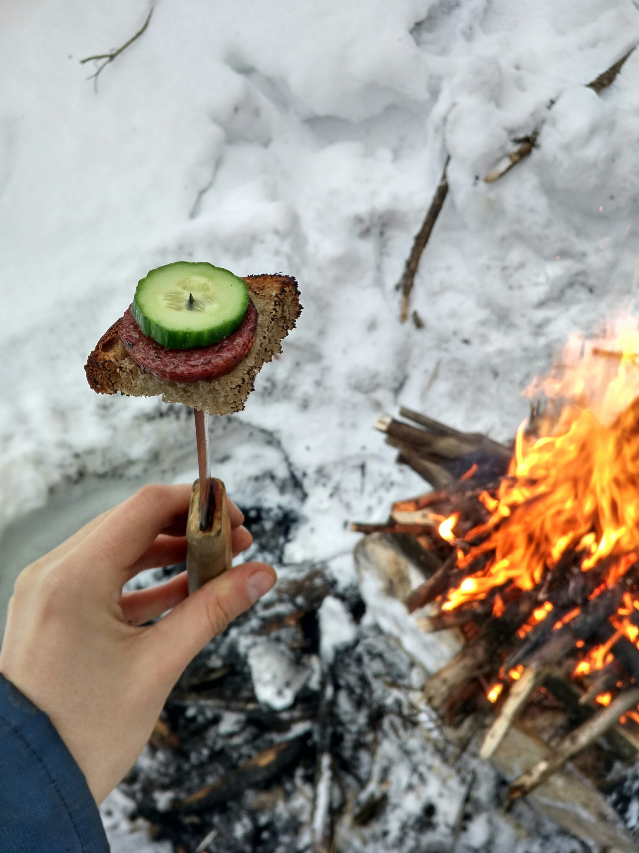 6th day of the new year - My, Sverdlovsk region, Winter fishing, Forest, Snow, Longpost