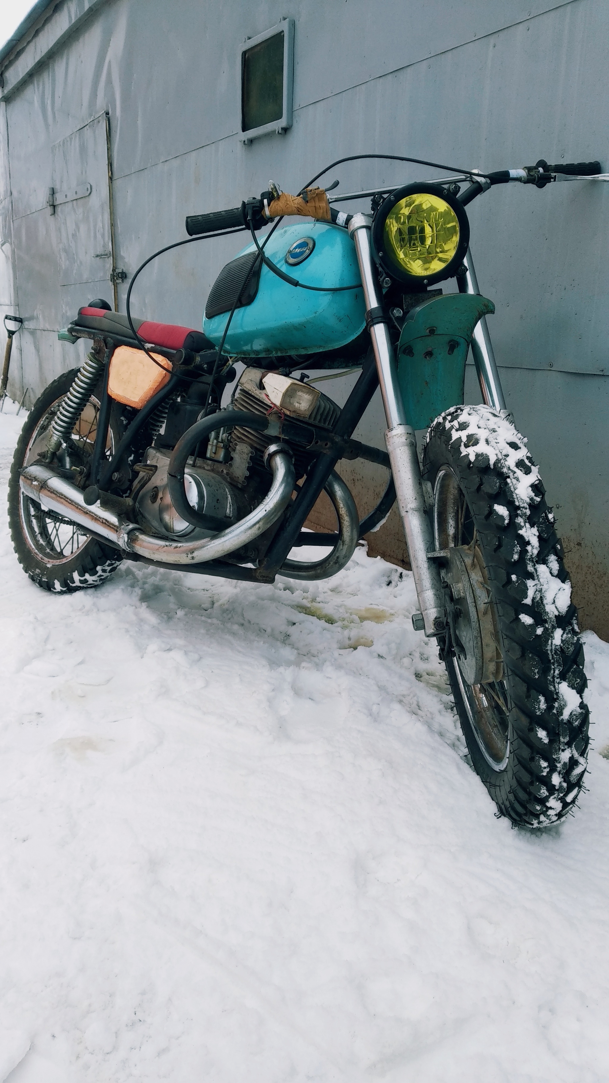 Customizing (part 3) scrambler - My, Customization, Moto, Longpost, Hobby, Motorcycles