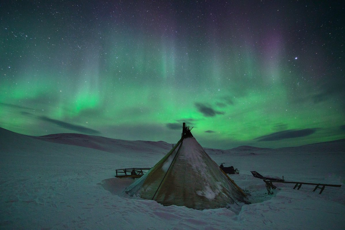 The Northern Lights tour will start operating in Yamal - My, Yamal, Polar Lights, Sky, Nature, Salekhard, New Urengoy