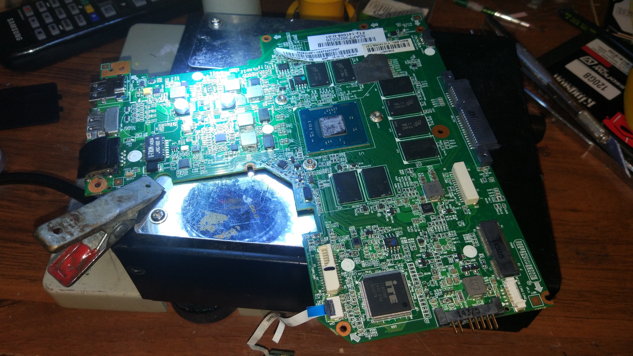 Lenovo S20-30 took a sip... - My, Laptop Repair, Hobby, Saint Petersburg, Longpost