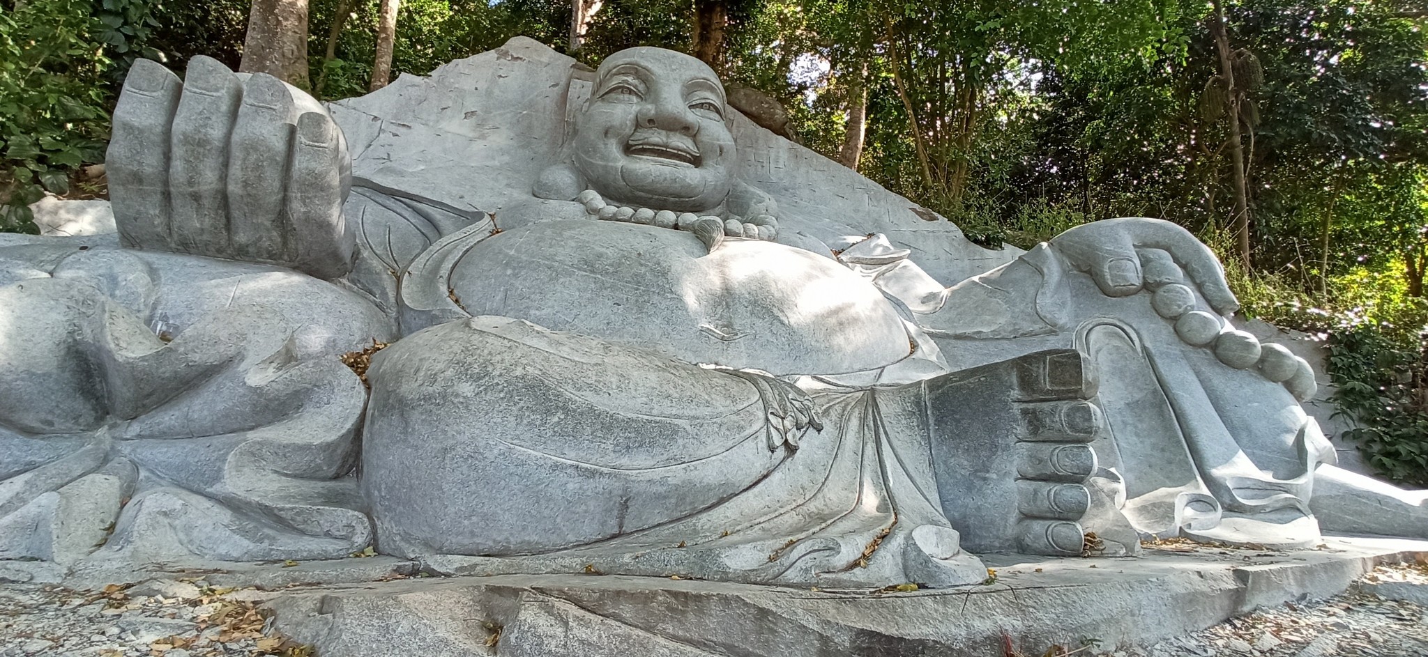 Mount Taku and the statue of the reclining Buddha in Phan Thiet (Vietnam) - My, Vietnam, Buddha, Relax, Tourism, Video, Longpost