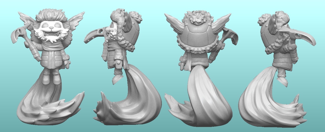 3d printing - My, 3D, League of legends, 3D печать, 3D modeling, Longpost