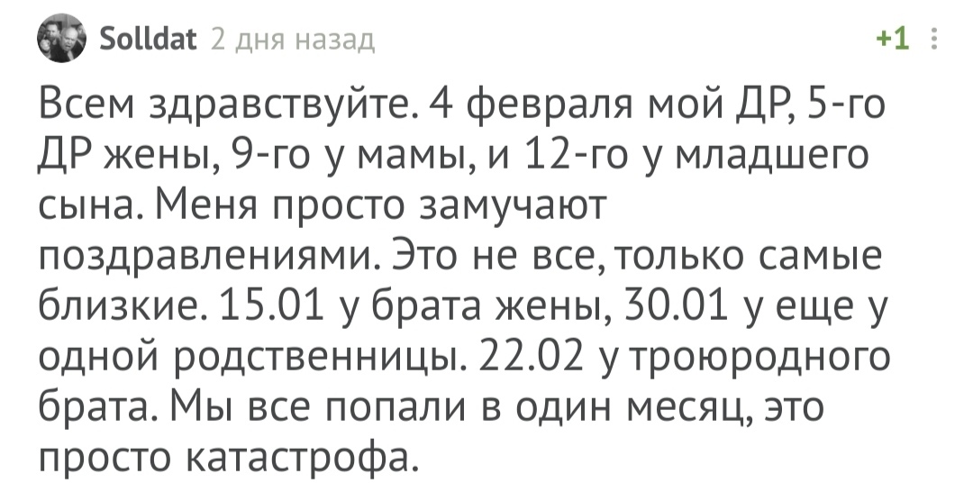 С днём рождения! - Моё, Без рейтинга, Поздравление, Лига Дня Рождения