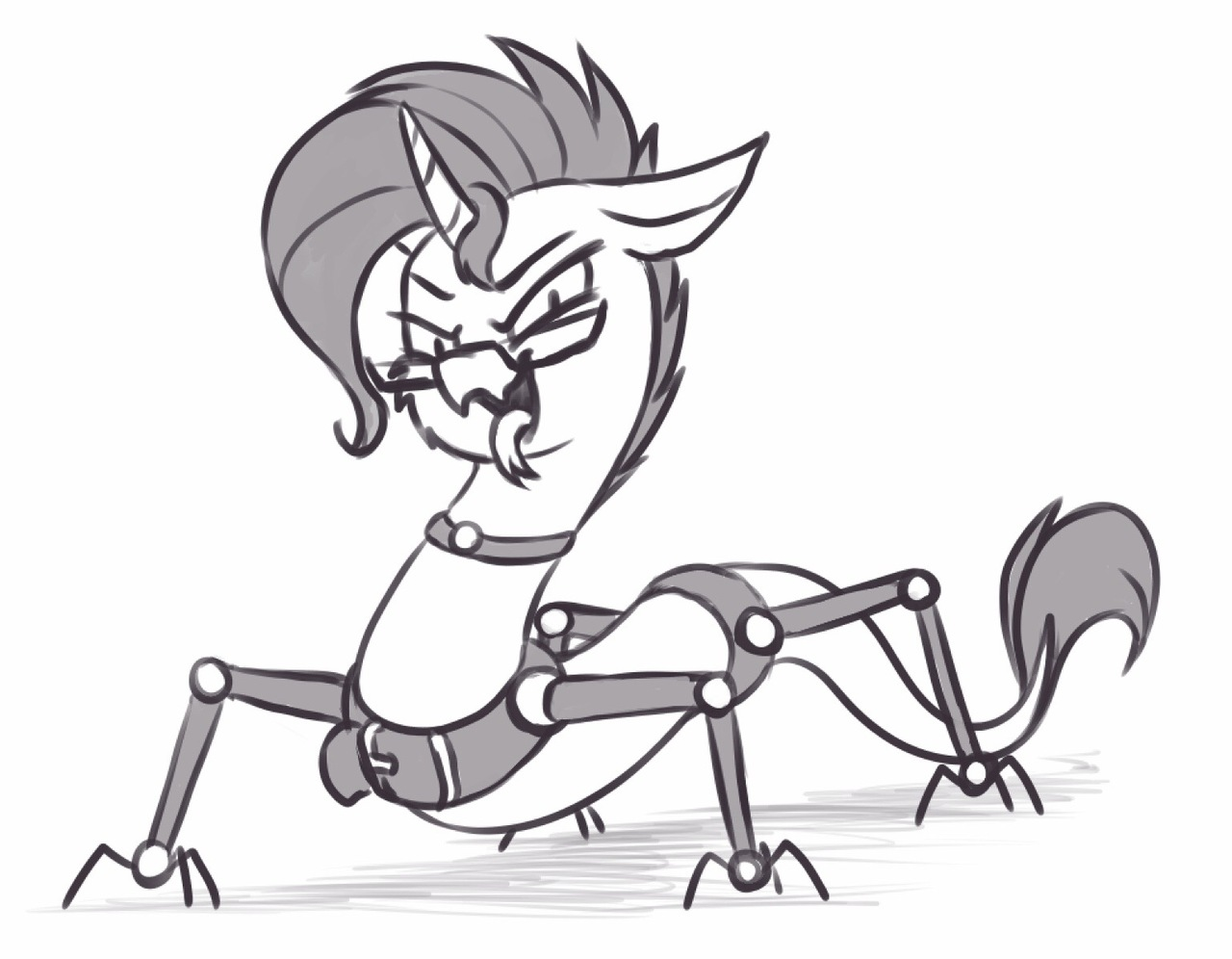 Unusual pony - My little pony, Original character, Shydale, GIF, Longpost