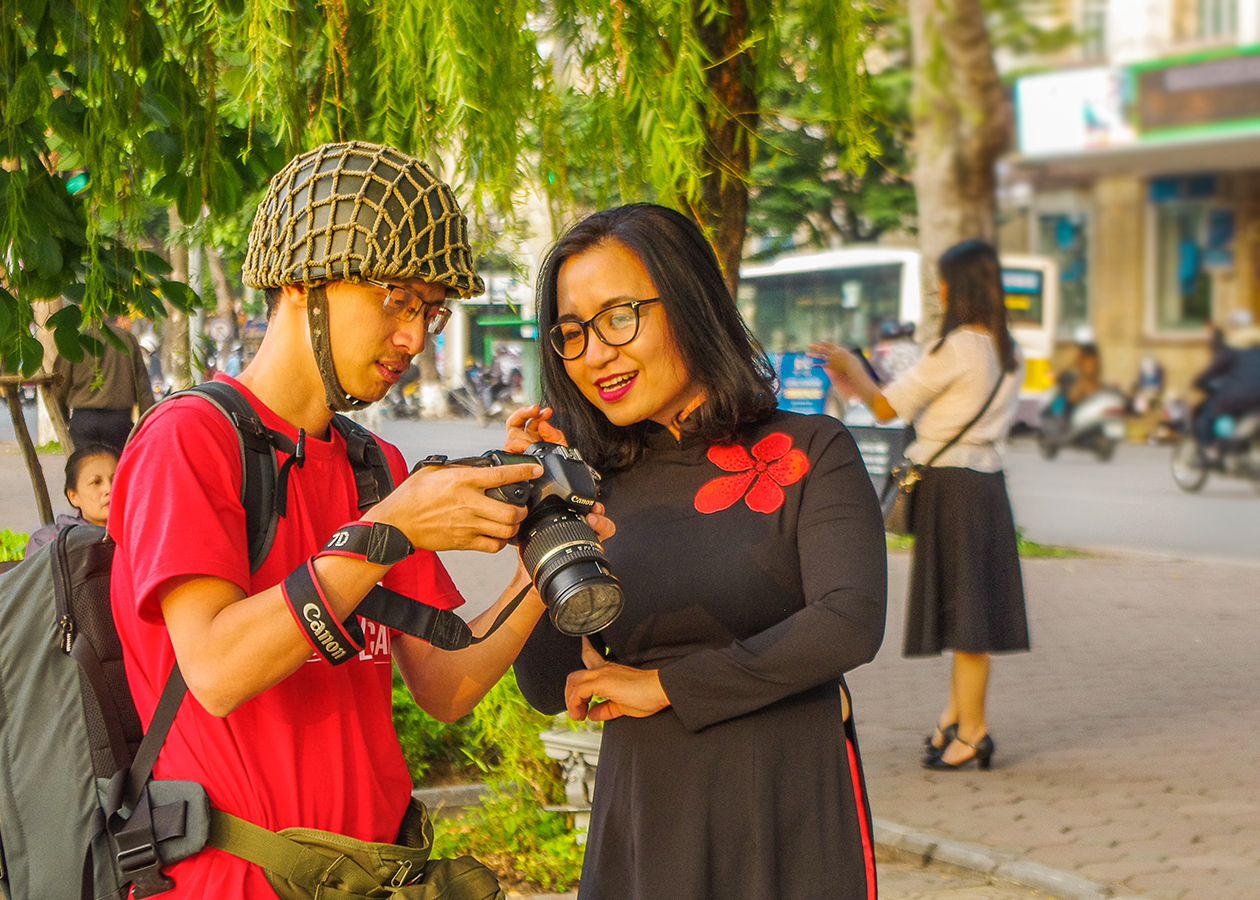 People of Hanoi - My, Vietnam, People, Travels, The photo, Michael, Girls, Longpost