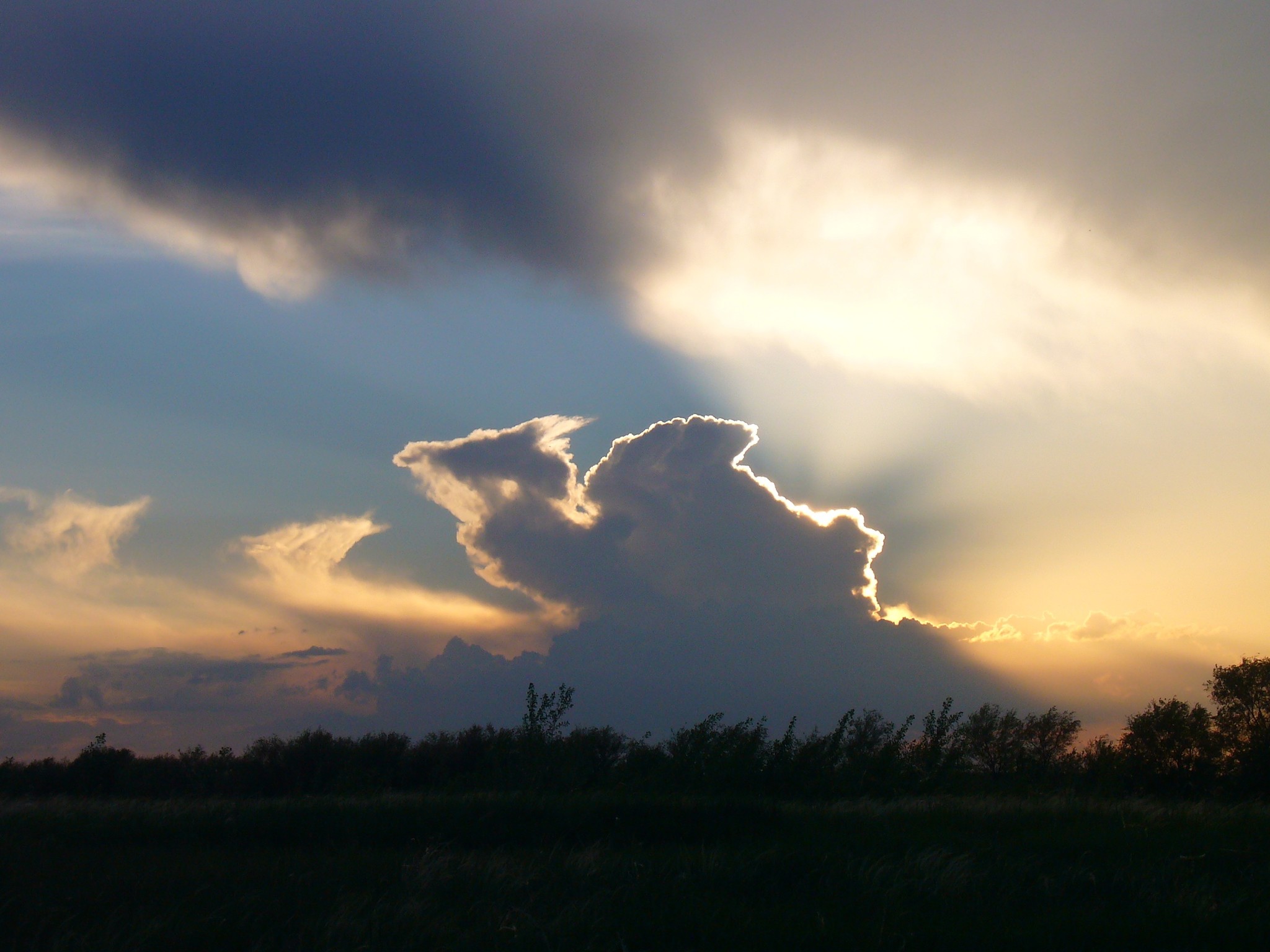 Birth of the Dragon - My, The Dragon, Clouds, Longpost, The photo