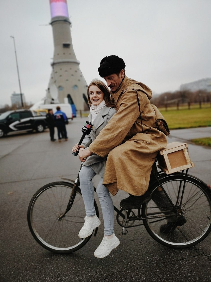 Why was I harmful? Because I didn't have a bike! - My, Pechkin, A bike, Cosplay, Video, The photo, Longpost