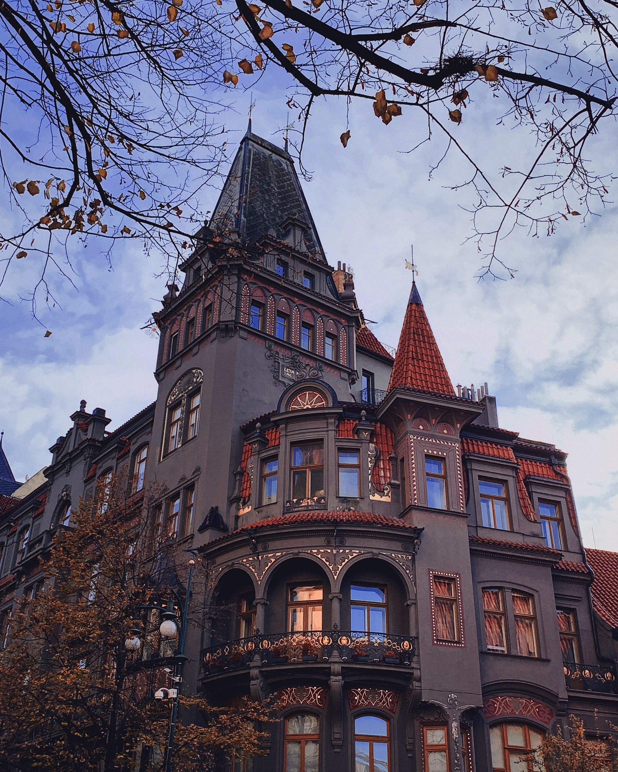 The most beautiful house on the street of the most expensive boutiques in Prague - My, Prague, Czech, Europe, Architecture, Longpost, The photo