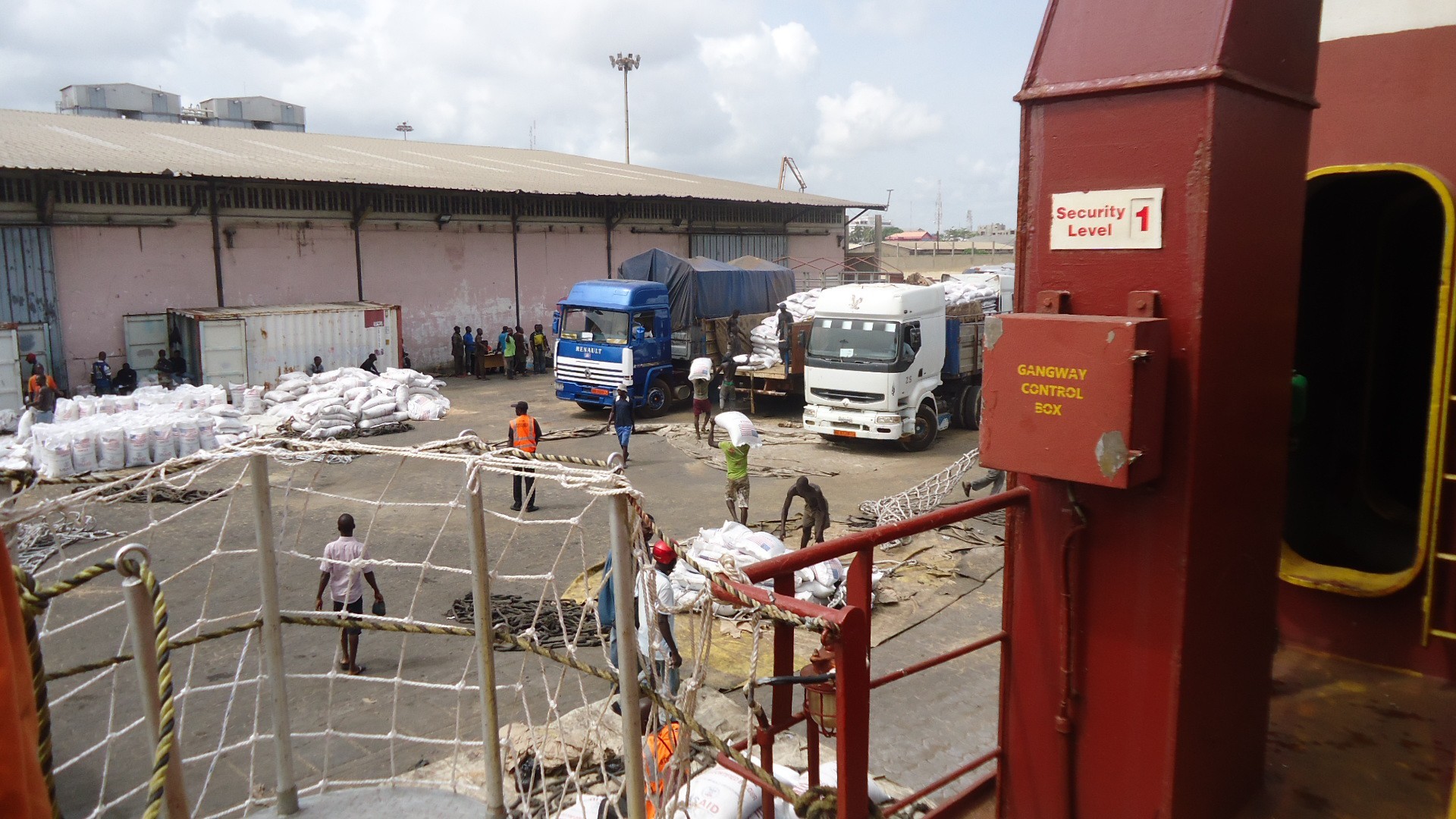 Work at sea. Africa, photo (part 11) - My, Longpost, The photo, Sea, Africa, Work at sea