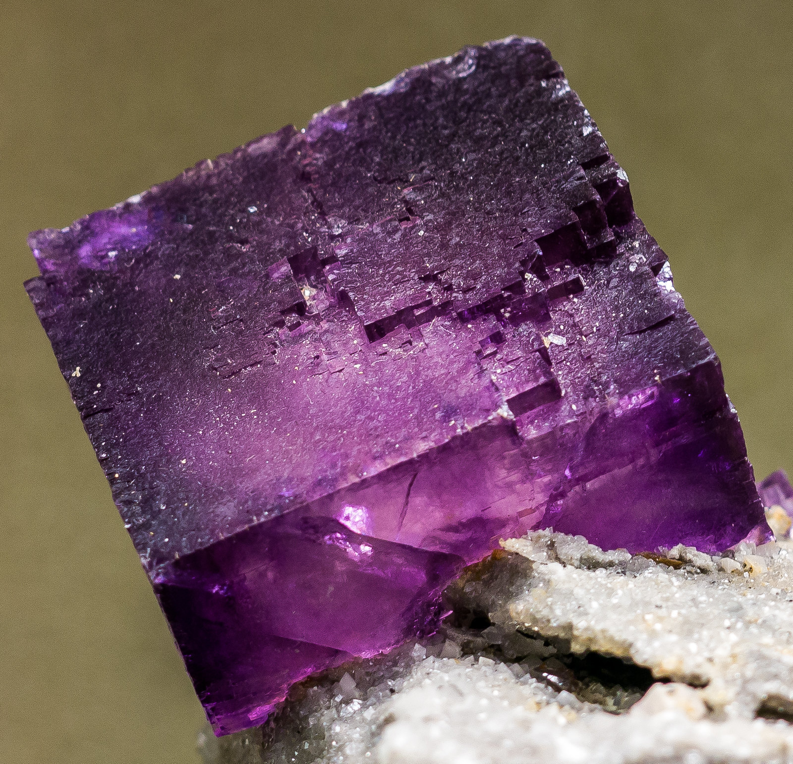 Violet fluorite, also known as fluorspar - Fluorite, Minerals, Crystals