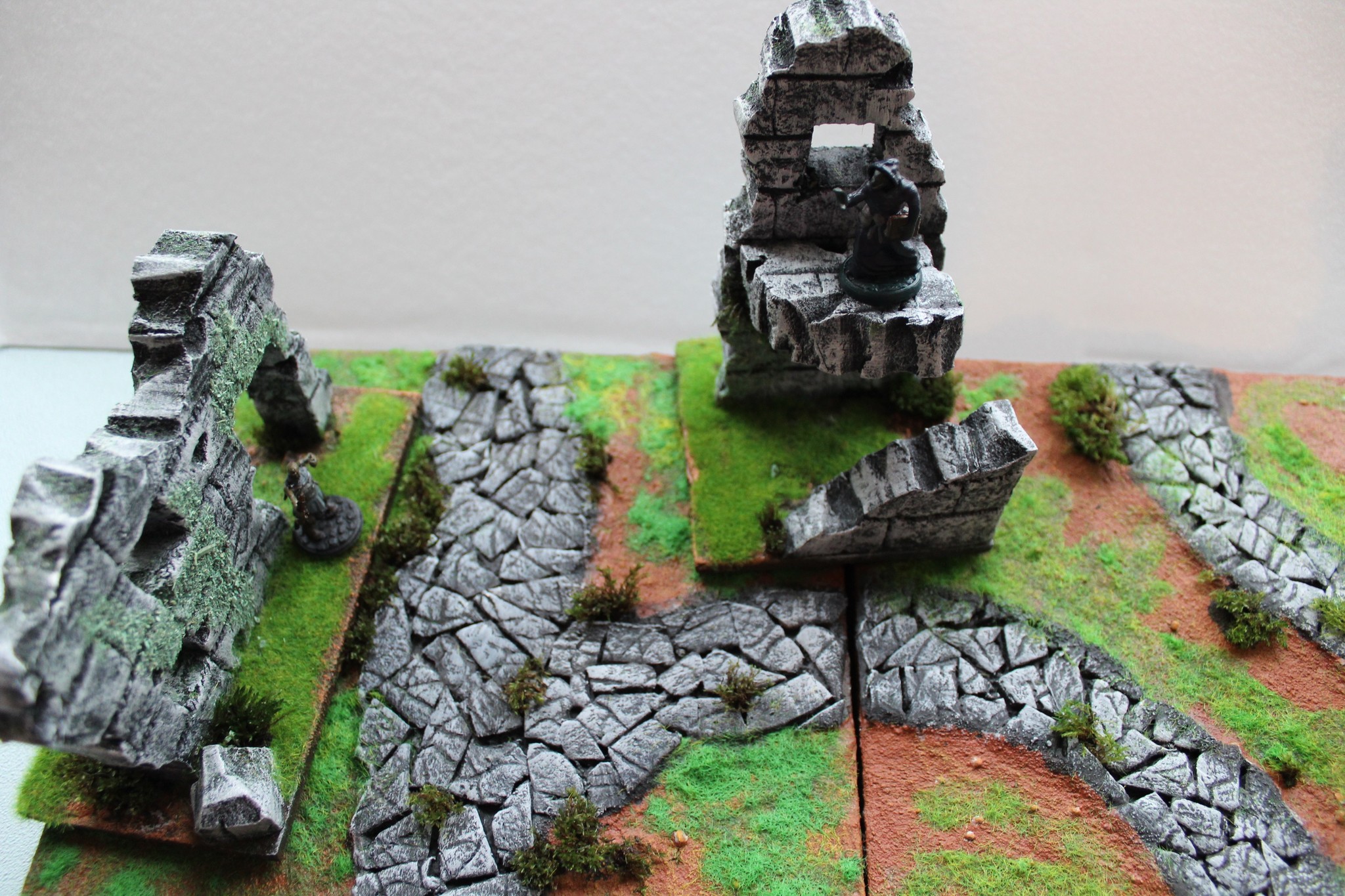 Attempt at terrain - My, Dungeons & dragons, Tabletop role-playing games, Terrane, Longpost