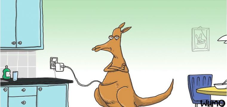 On charge - Wulffmorgenthaler, Kangaroo, Charger, Hopelessness, Boredom, Technologies