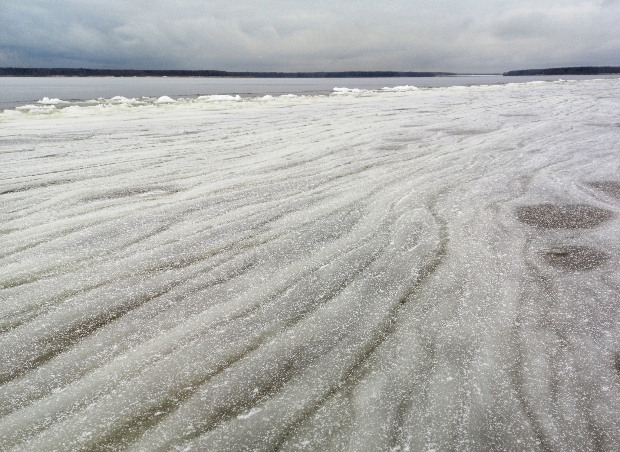 Along the beaches of the Uchinsky reservoir - My, A bike, Winter, Longpost