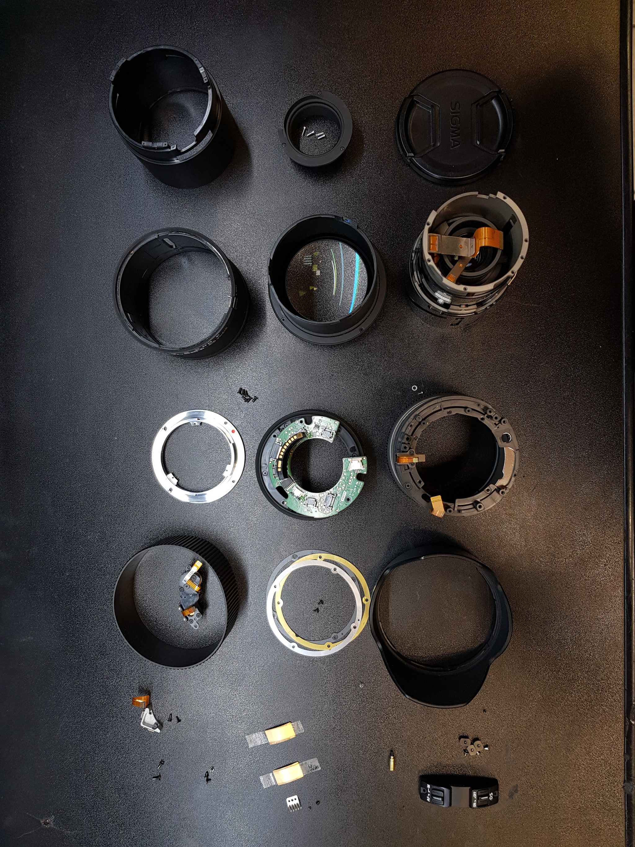 Sigma 18-250mm HSM lens repair - My, Lens, Repair, Sigma, Longpost