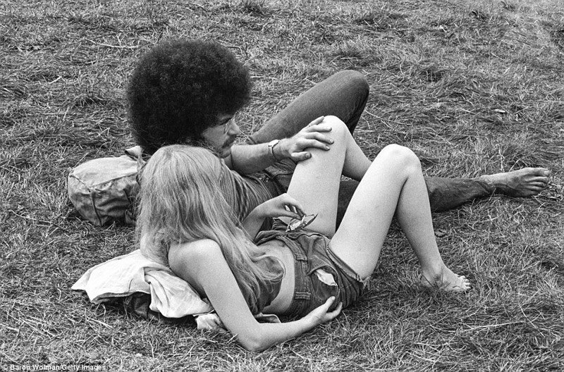 Woodstock 1969 - NSFW, Music Festival, Hippie, 60th, Woodstock, Retro, Old photo, USA, Youth, Longpost