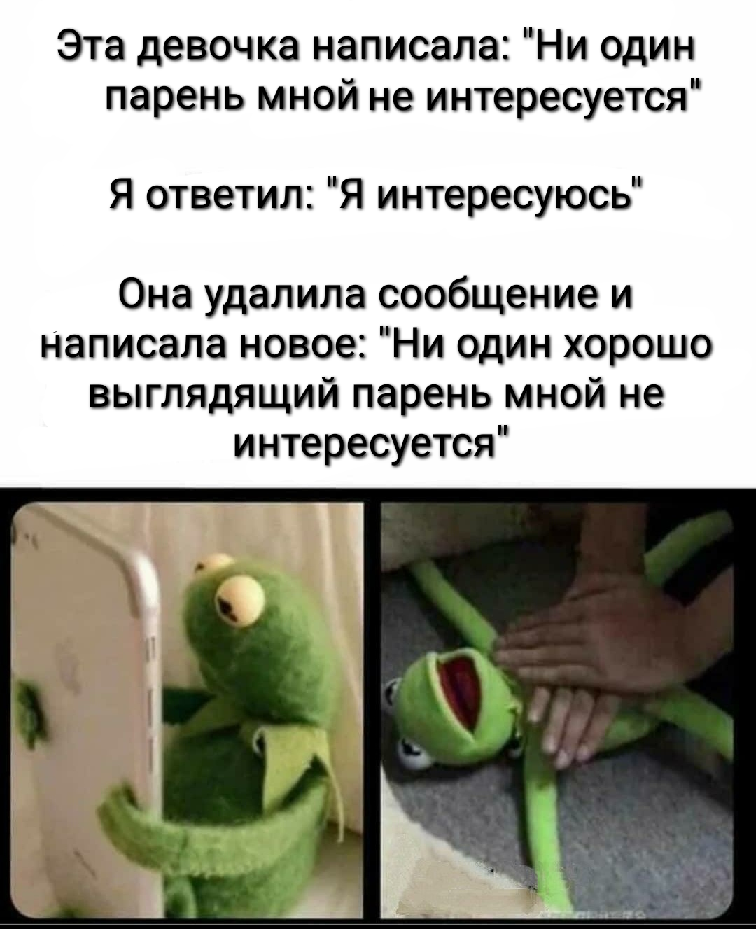 And it really hurts - Kermit the Frog, Girls, Guys, Relationship