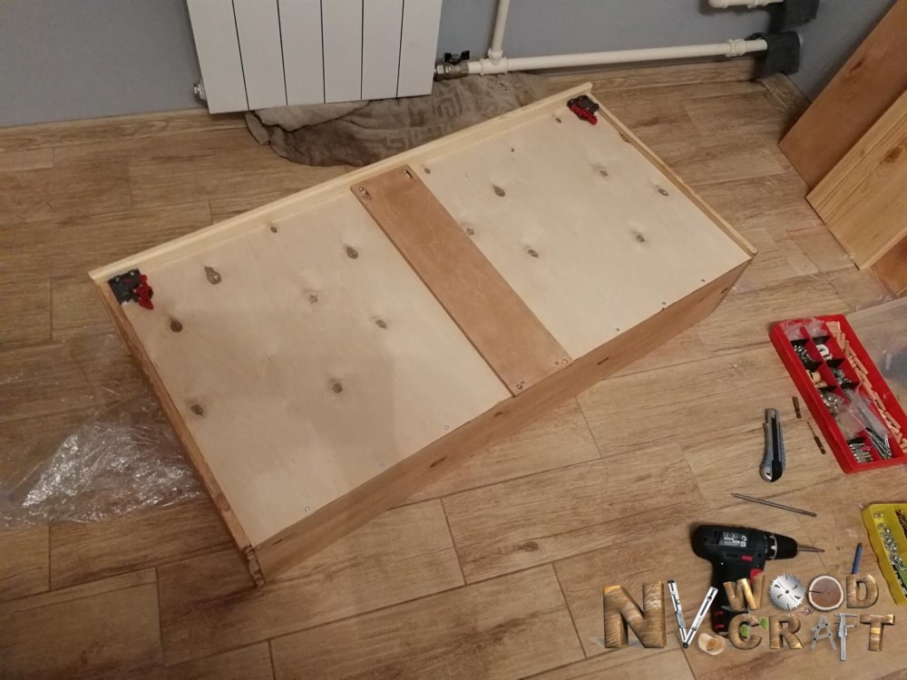 Chest of drawers for the bedroom, made of wood. Part 2 - My, Wood products, Furniture, With your own hands, Needlework with process, Needlework, Longpost