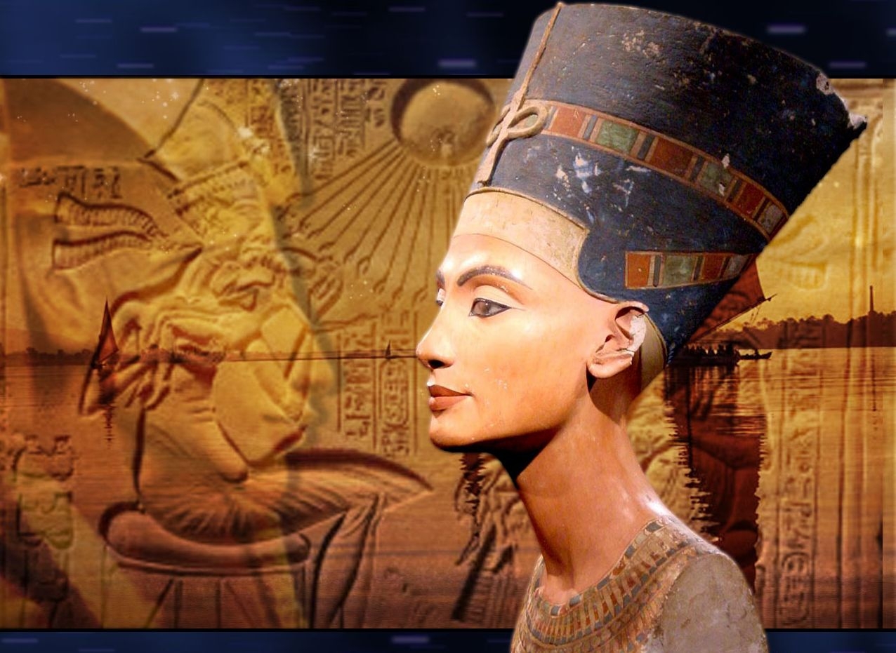 Нефертити и ее портрет: факты и загадки из жизни египетской царицы | Пикабу