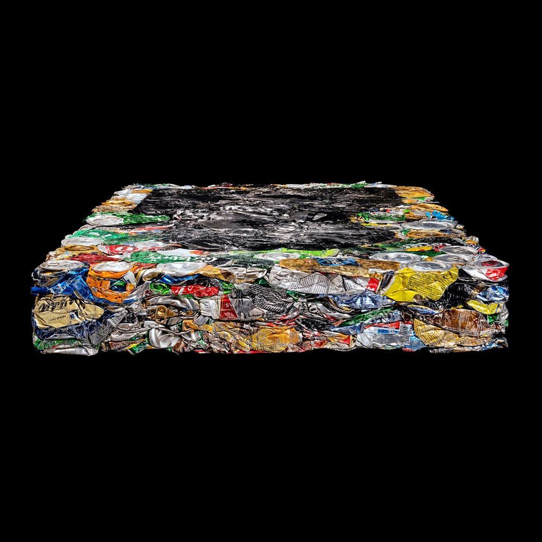 Alcogeny recycled - Zoom Street Art, Zoom, Graffiti, Garbage, Ecology, Art, Waste recycling, Portrait, Longpost