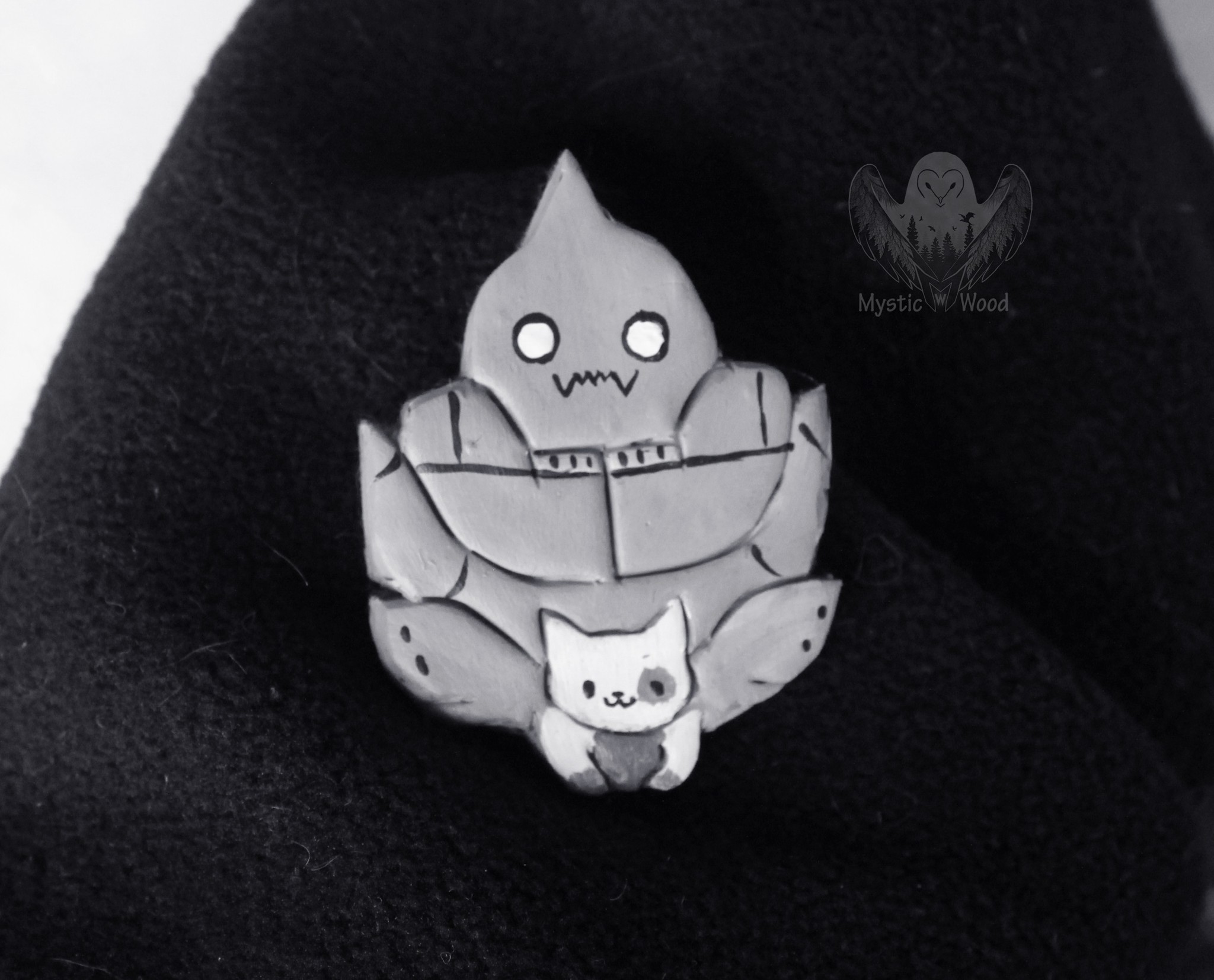 Various brooches - My, cat, Spirited Away, Anime, Polymer clay, Needlework without process, Handmade, Longpost