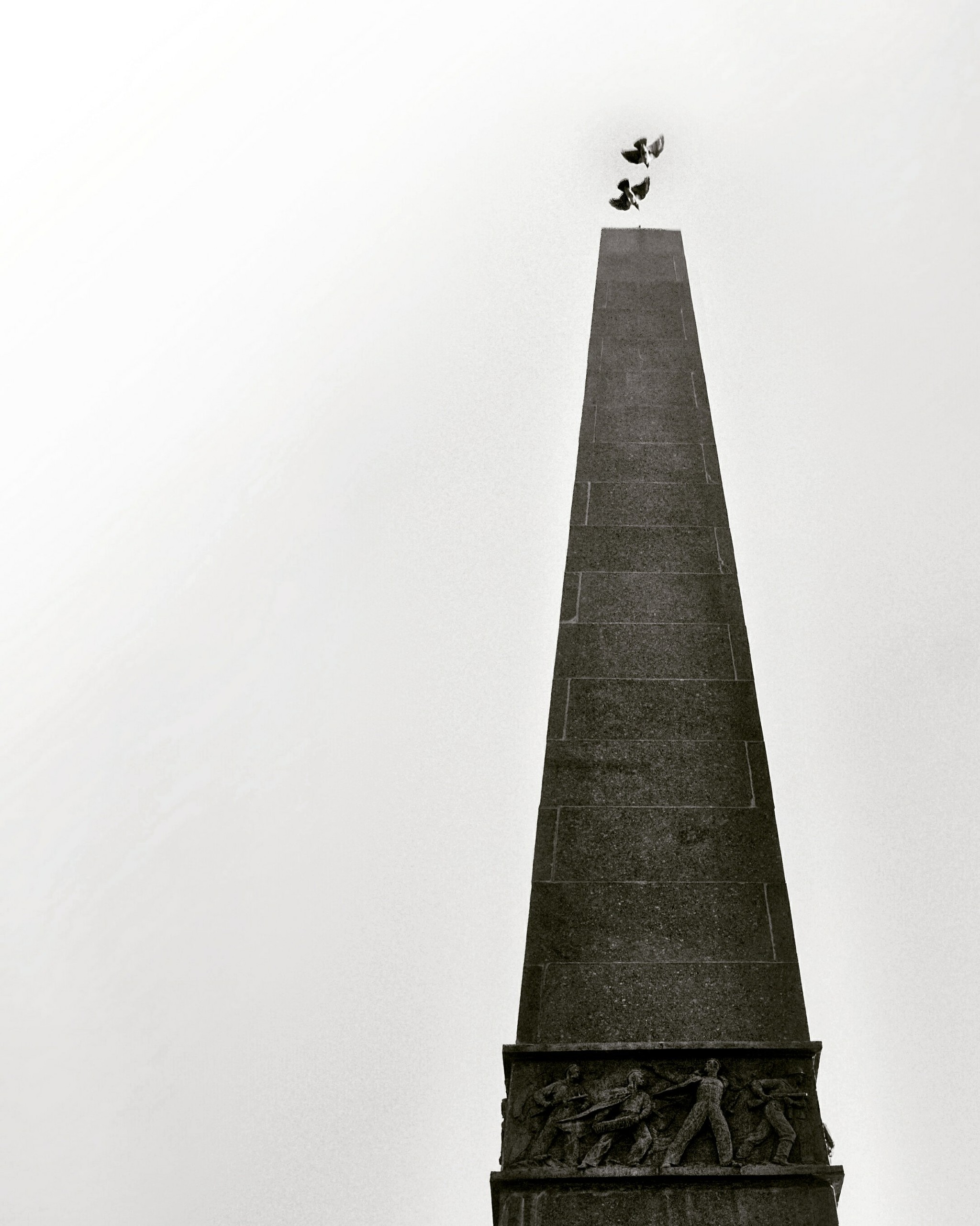 Odessa. Monument to the Unknown Sailor - My, The photo, Black and white photo, Odessa