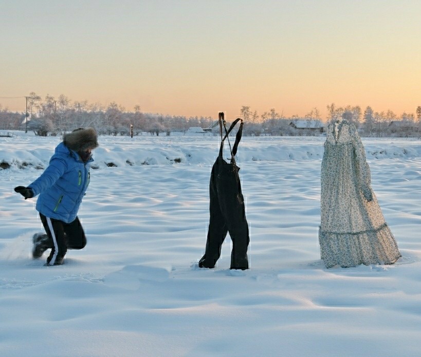 The power of Yakut frosts - freezing, The photo, Longpost