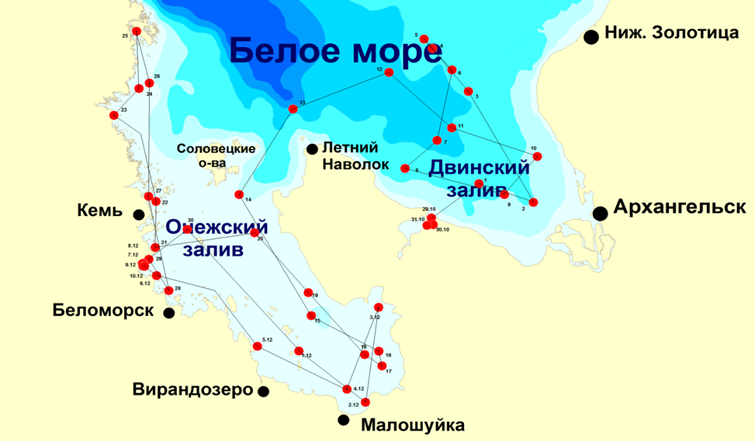 Точка отсчёта. Онежский залив Белого моря - Белое море, Русский север, Goarctic ru, Длиннопост