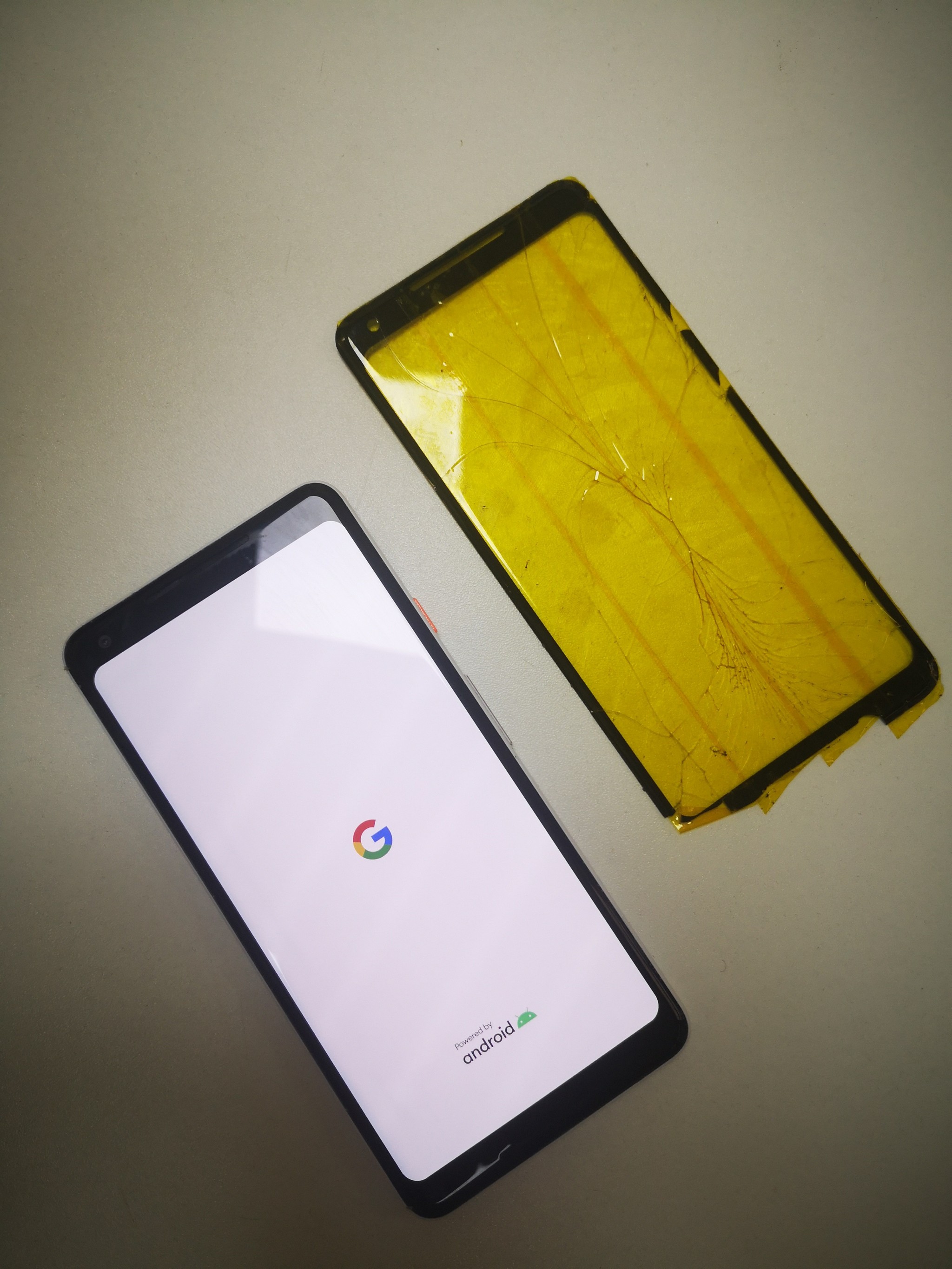 Меняем стекло на Google Pixel 2 Xl, или ремонт за 10 дней | Пикабу