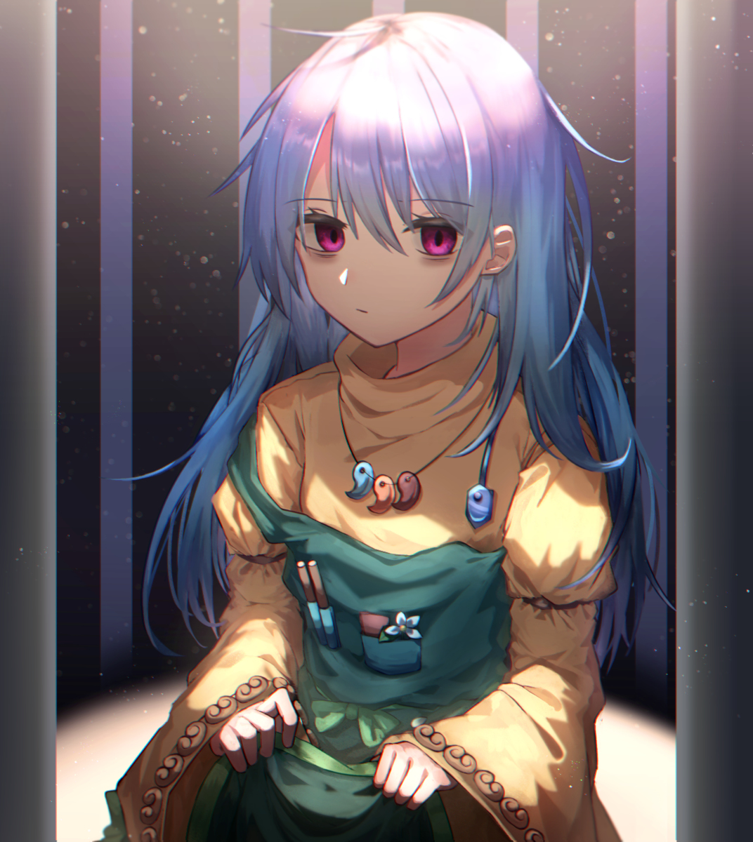 Artik from mozuno(mozya 7) - Anime art, Anime, Haniyasushin Keiki, Touhou, Mozuno