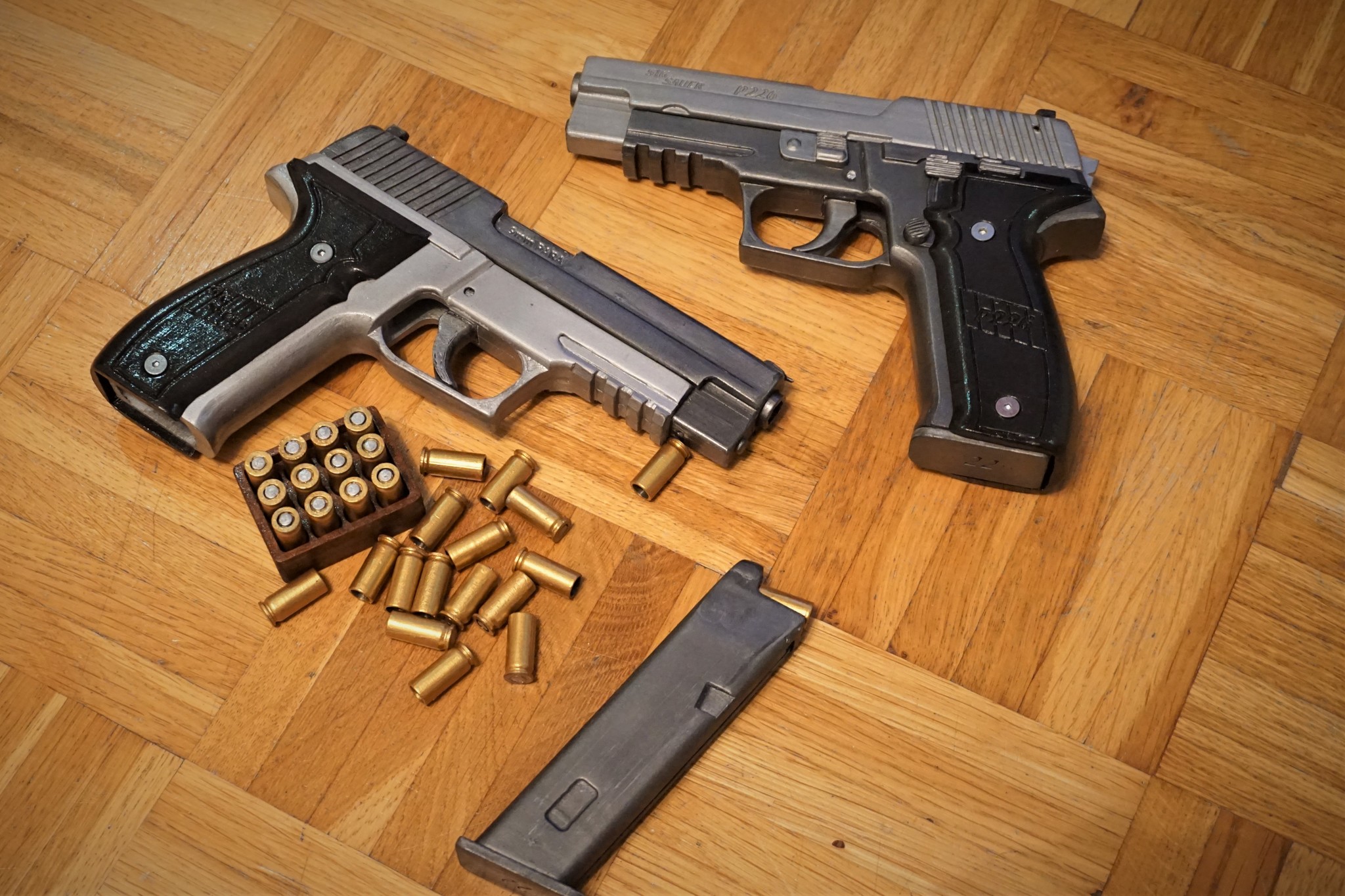 Sig Sauer P226 на 3д принтере - Моё, Оружие, 3D моделирование, 3D печать, Хобби, Самоделки, Статья, Не стесняйся своих увлечений, Япония, Видео, Длиннопост