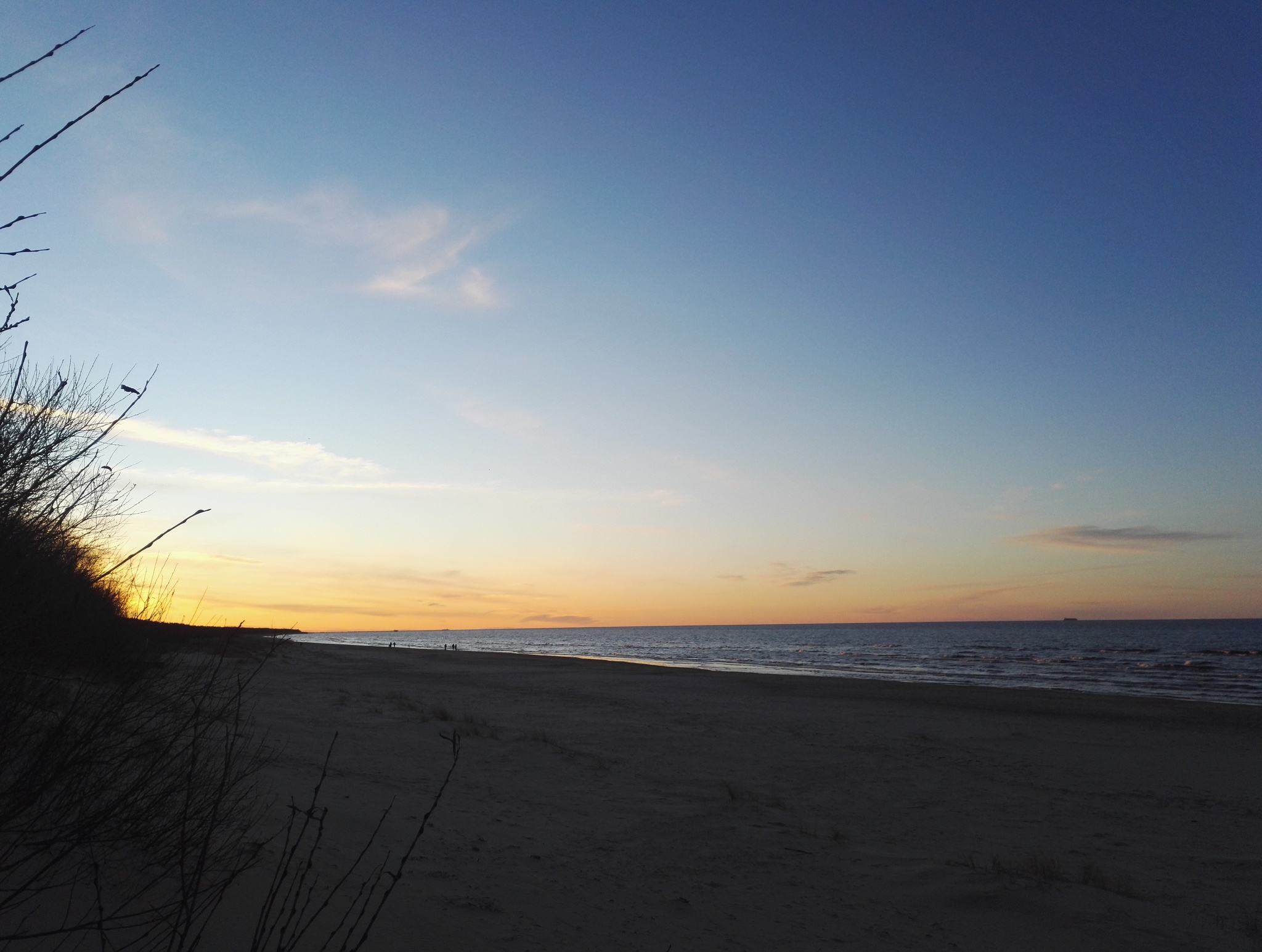 Sunset on the sea - My, Sunset, Sea, Nature, Dunes, Golden hour, The photo, Longpost