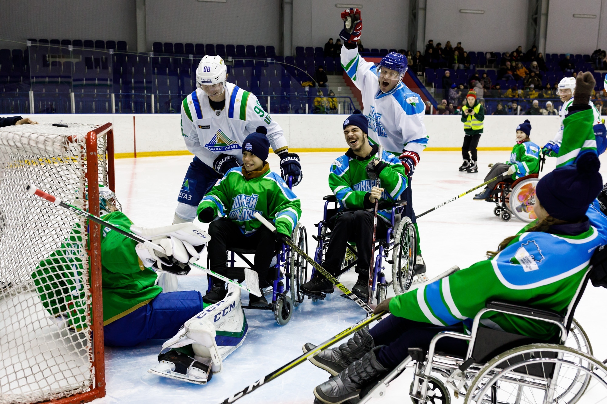 Kindness post - Longpost, The photo, Hockey, Ufa, Salavat Yulaev, Children, Kindness