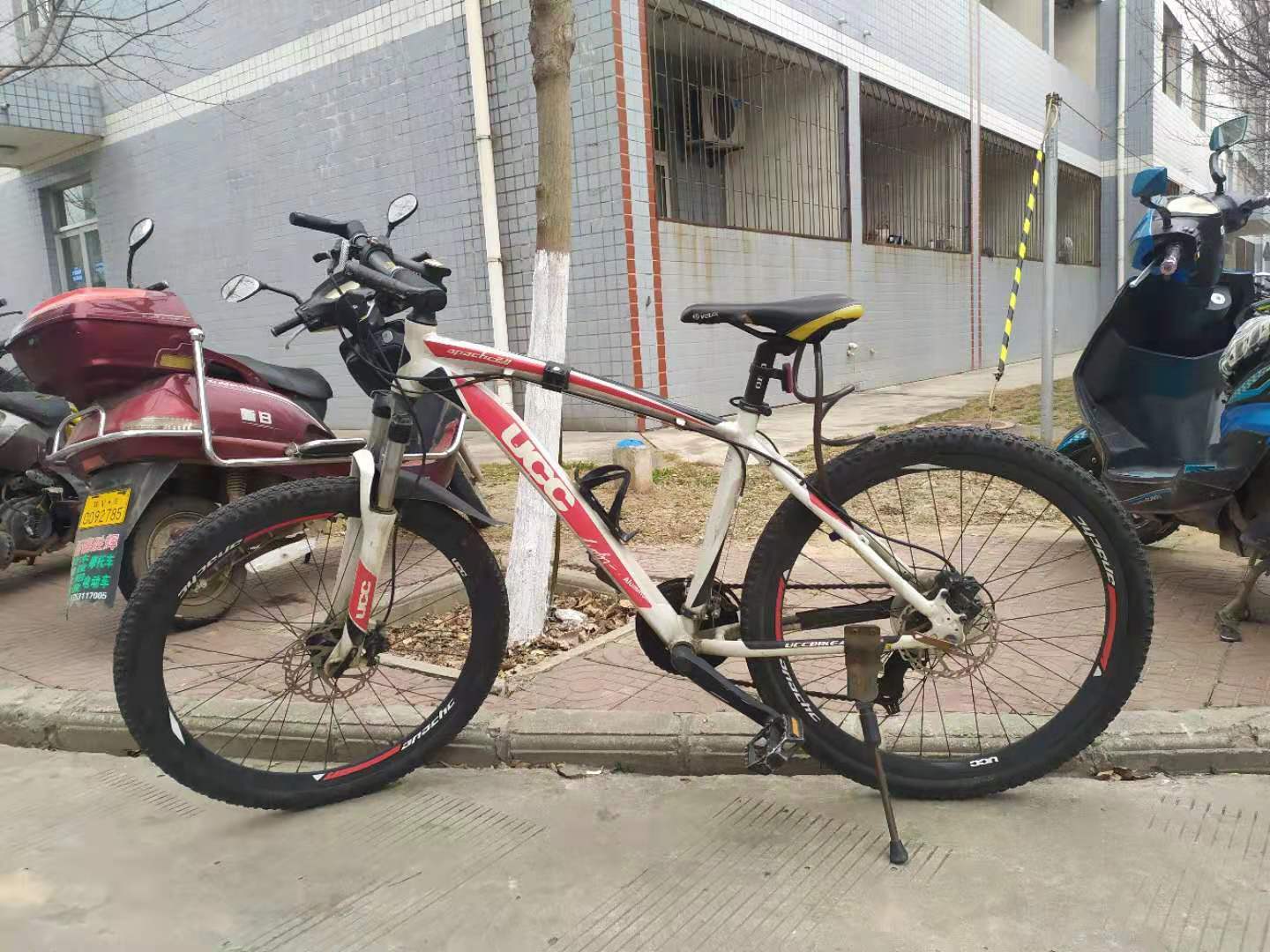 Giant bicycle dump in front of the house - My, China, A bike, Dump, Disposal, Longpost