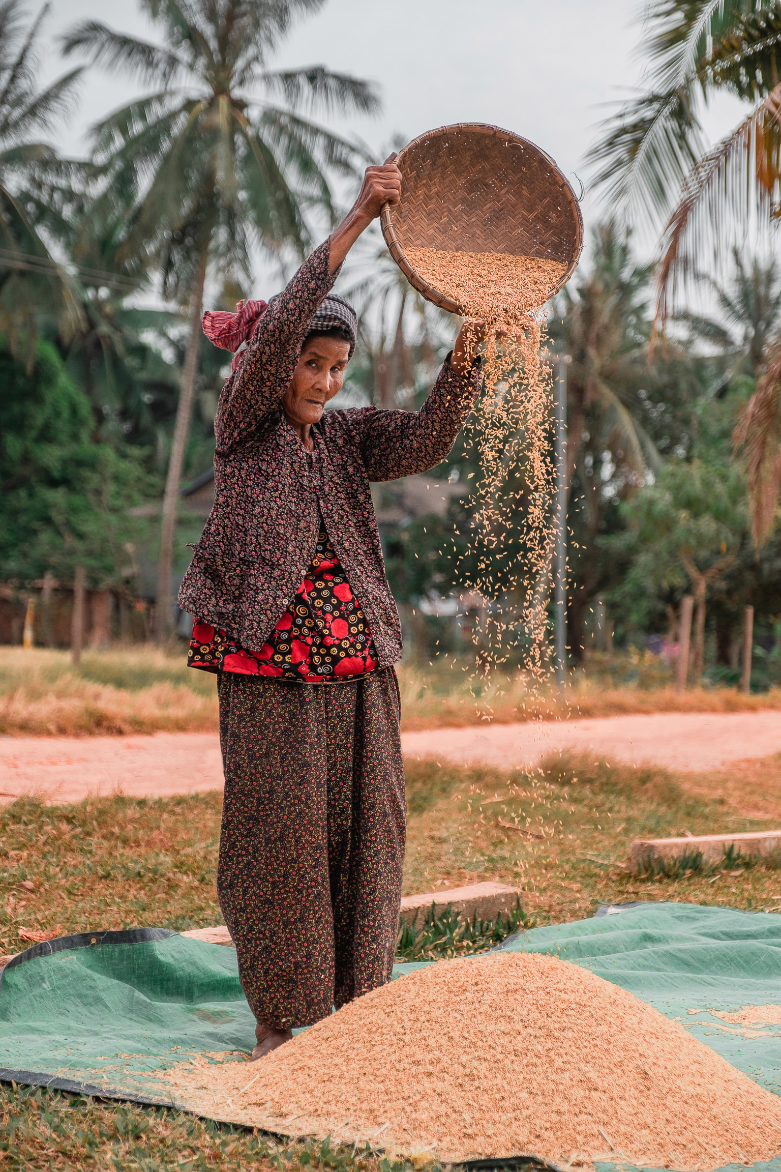 Cambodia - a village the size of a country - My, The photo, Travels, Children, Village, Portrait, Poverty, Monks, Longpost