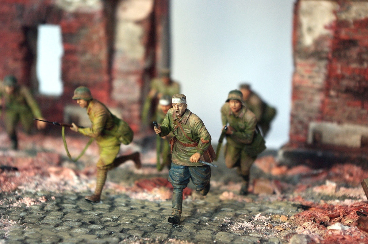 Fortress - My, Brest Fortress, The Great Patriotic War, Modeling, Diorama, Longpost