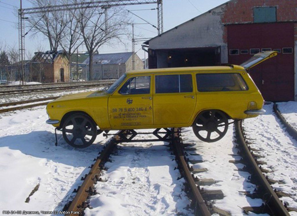 These various handcars - Railway, Trolley, Longpost