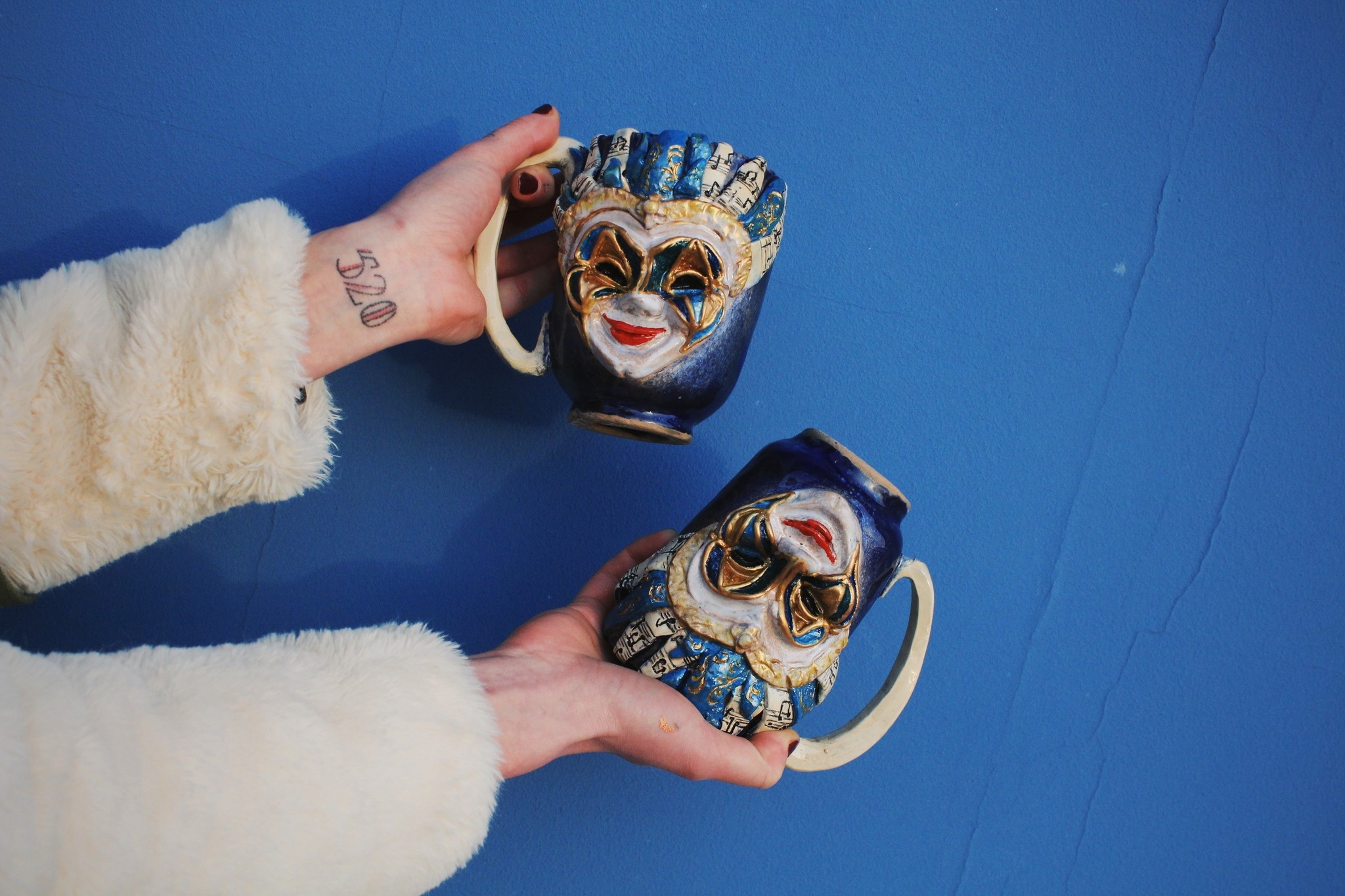 Custom mugs with Jokers - My, Jester, Trickster, Ceramics, Boris Brejcha, Longpost