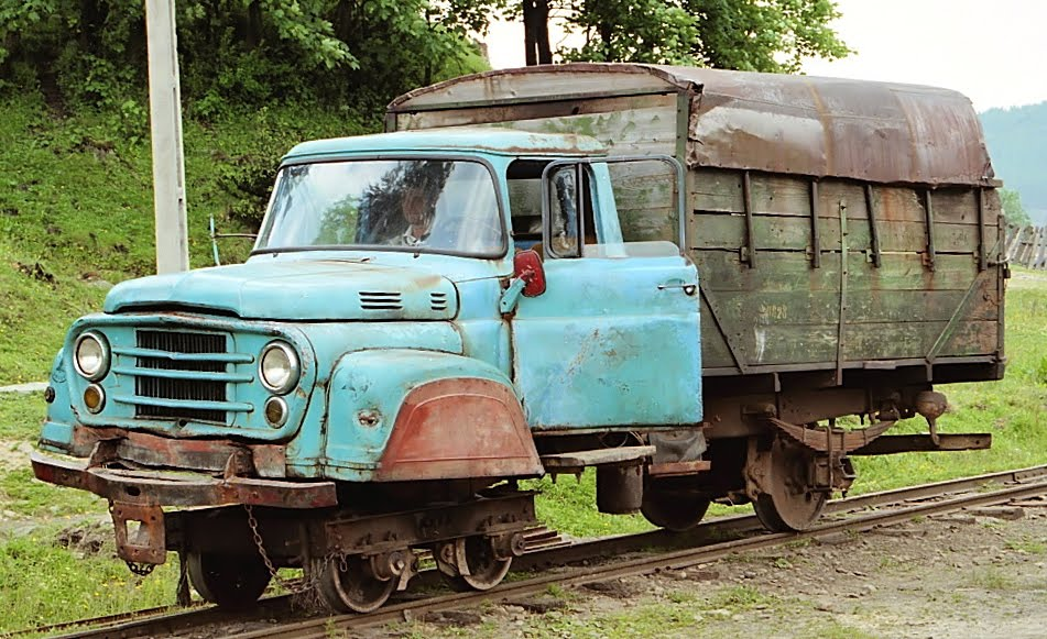 These various handcars - Railway, Trolley, Longpost