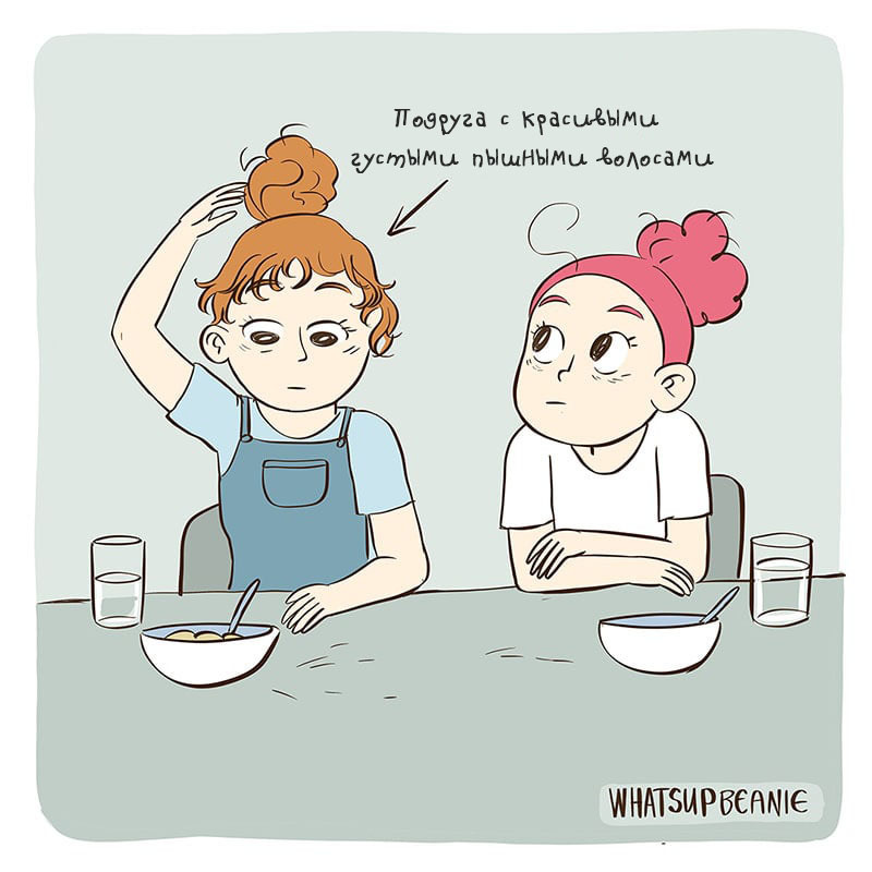 Hair - Whatsupbeanie, Comics, Humor, Hair, Longpost