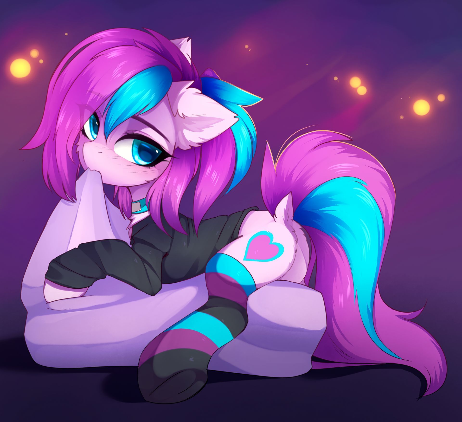 What a filly - My little pony, MLP Edge, Original character, Magnaluna