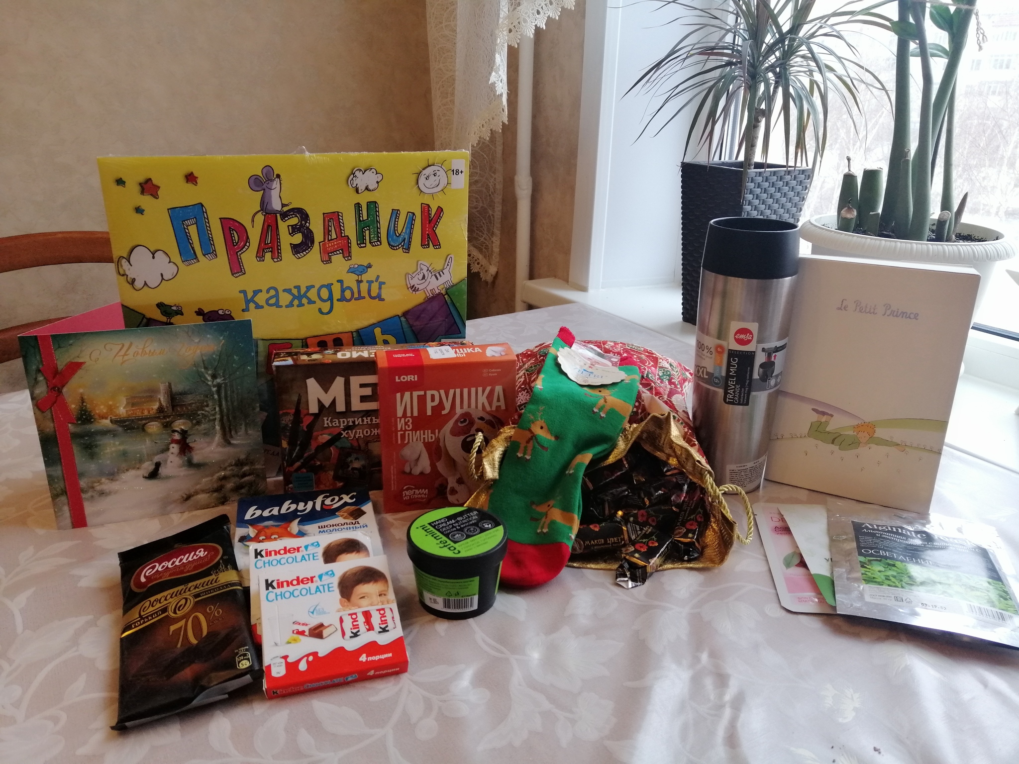 Deja vu N. Novgorod - Astana - My, Gift exchange, New Year, Gift exchange report