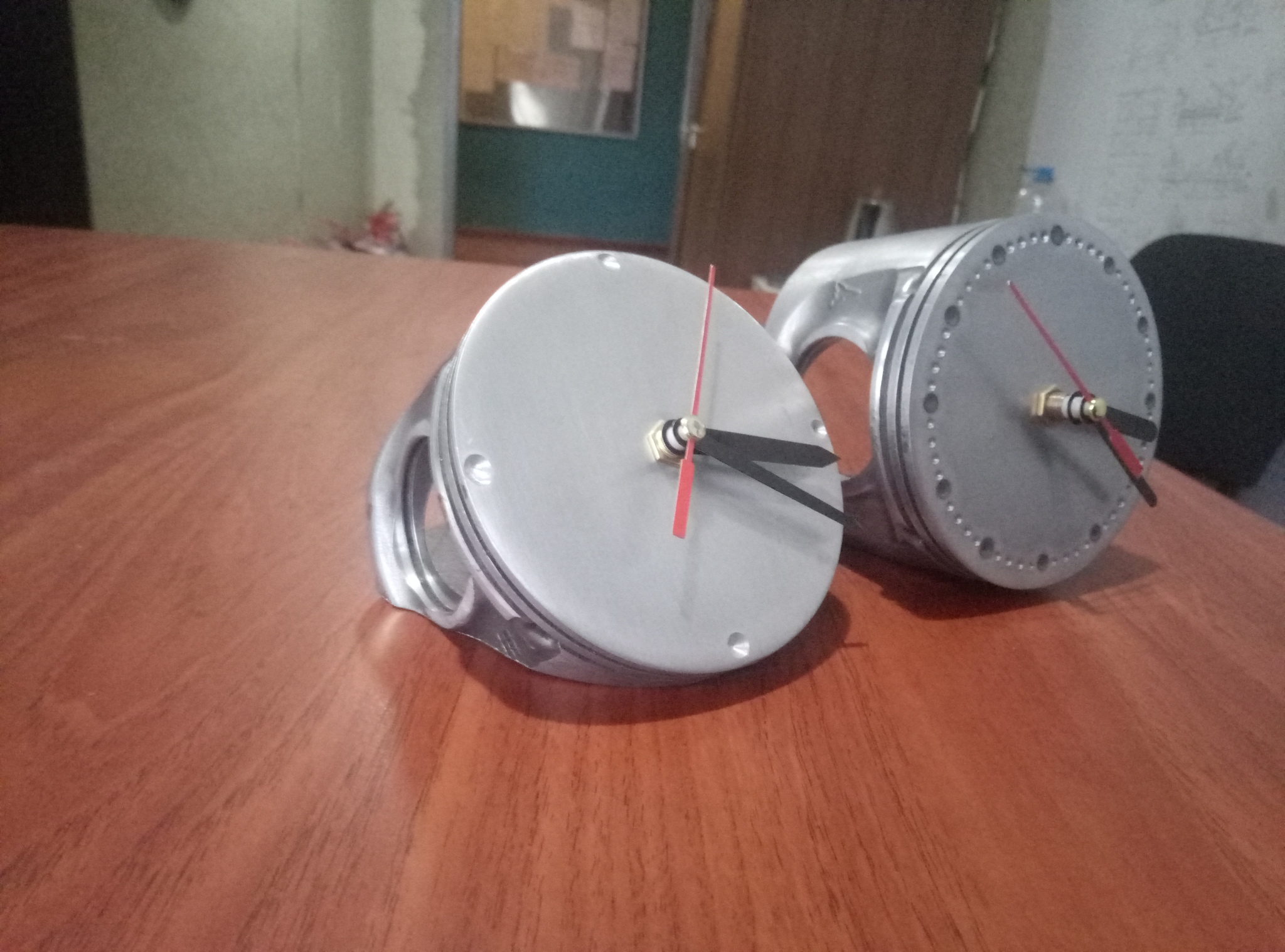 Piston watch - My, Needlework, Clock, Longpost, Needlework with process