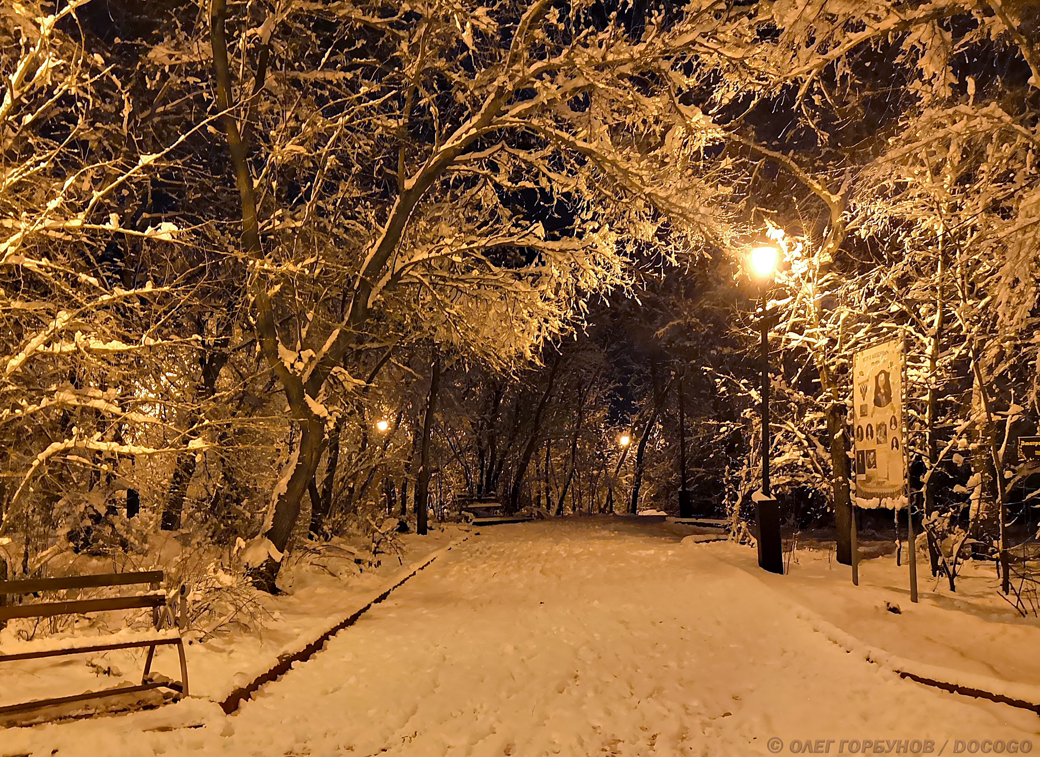 There is a miracle, it has been found! - My, Pyatimorsk, Miracle, Night, Winter, Snow, Did you know, Longpost