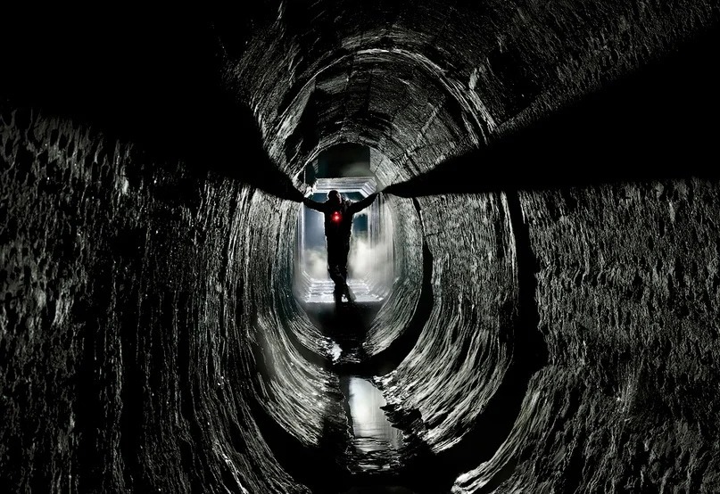 Bizarre cascades of the abandoned underground river Cadet Grove - My, Kiev, Abandoned, Longpost